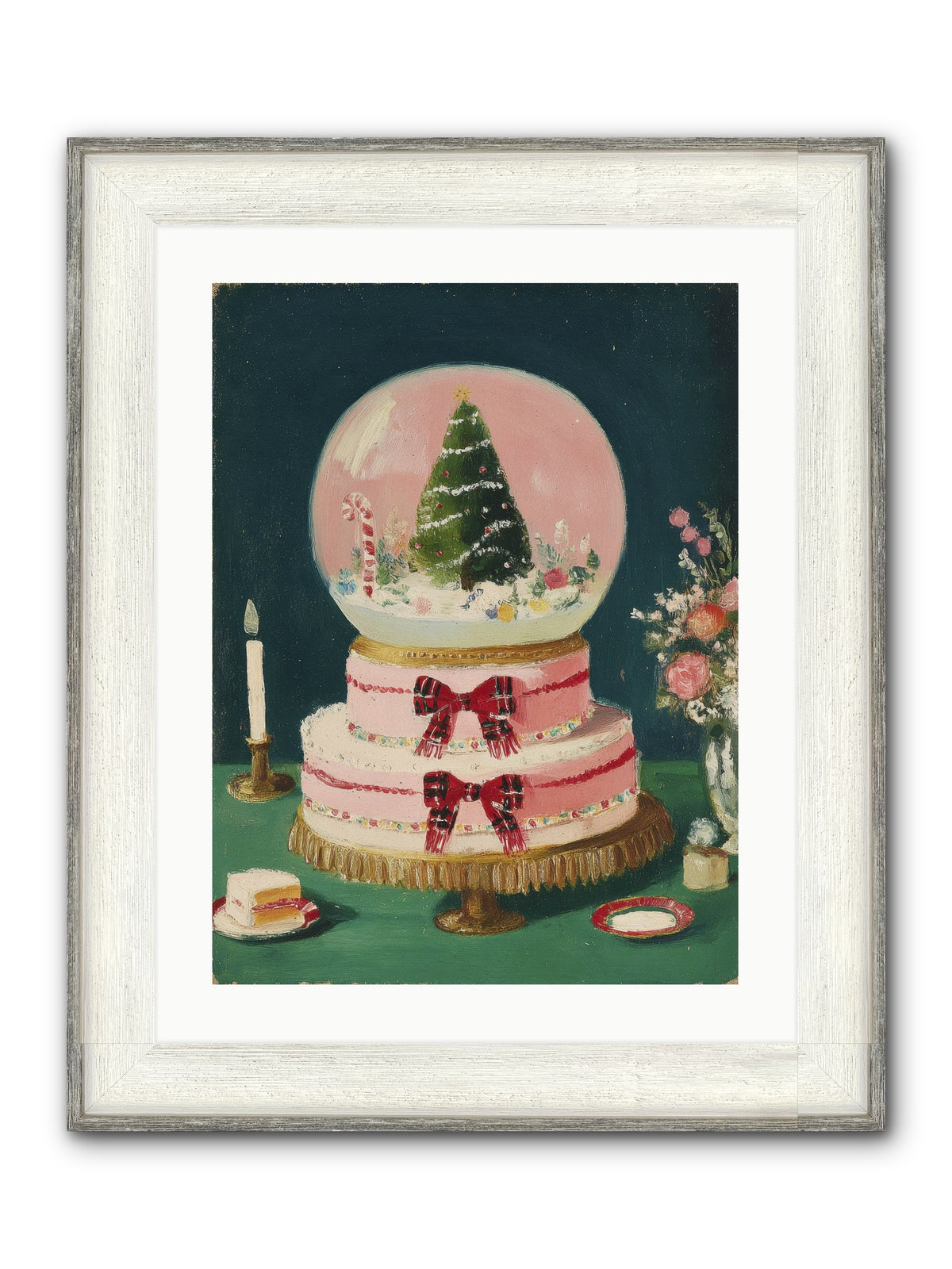 Tiny Magic Framed Print - Driftwood White 18x24