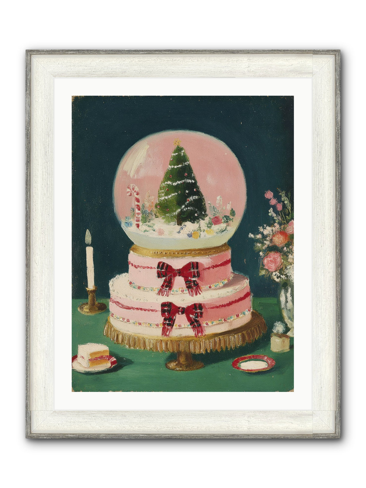 Tiny Magic Framed Print - Driftwood White 24x32