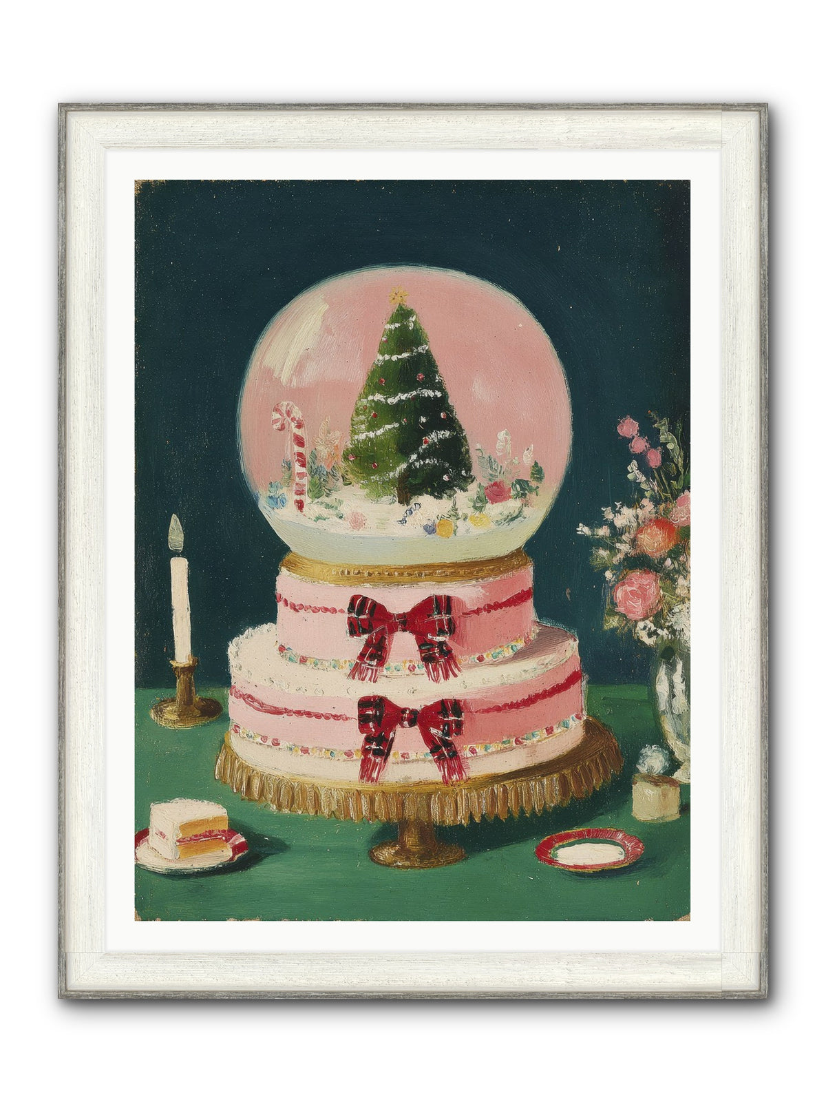 Tiny Magic Framed Print - Driftwood White 36x48