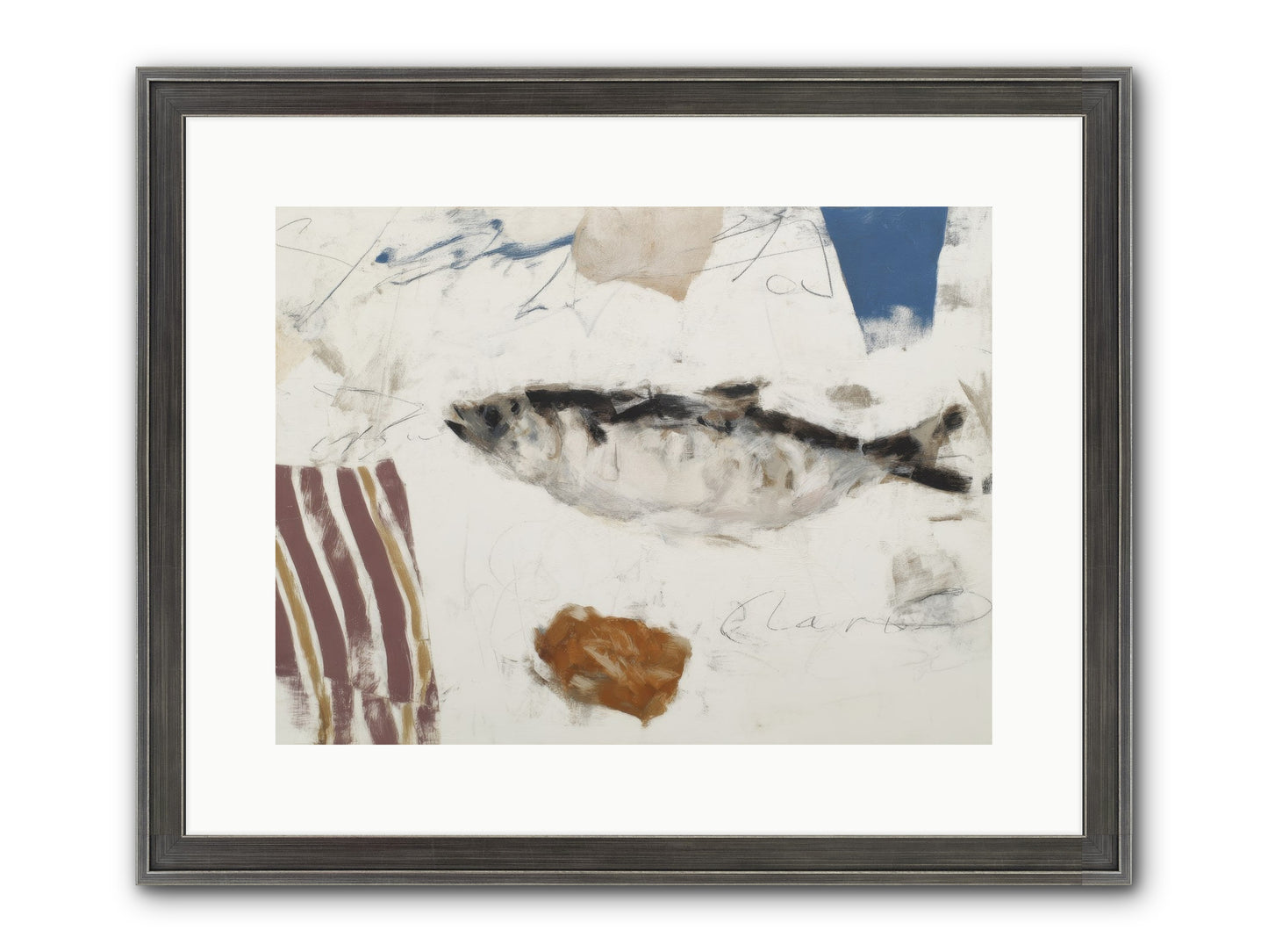 Transcendent Framed Print - Slimwoods Black/Silver 16x12