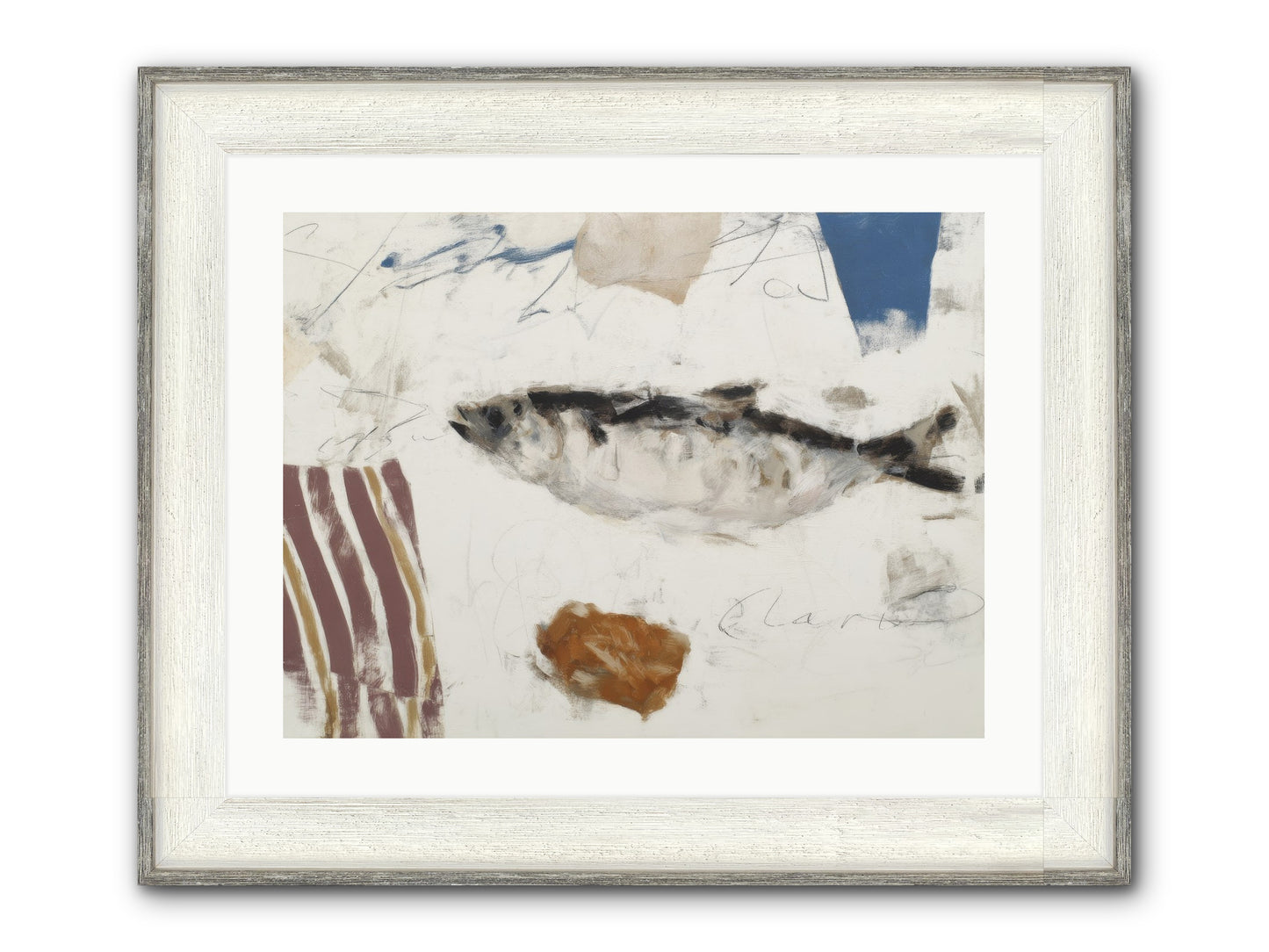 Transcendent Framed Print - Driftwood White 24x18