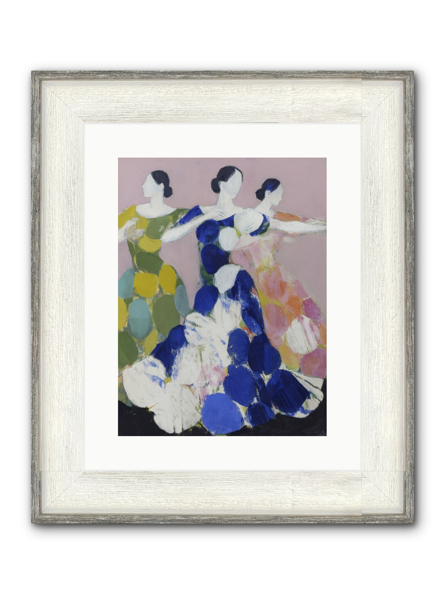 Translated Framed Print - Driftwood White 12x16