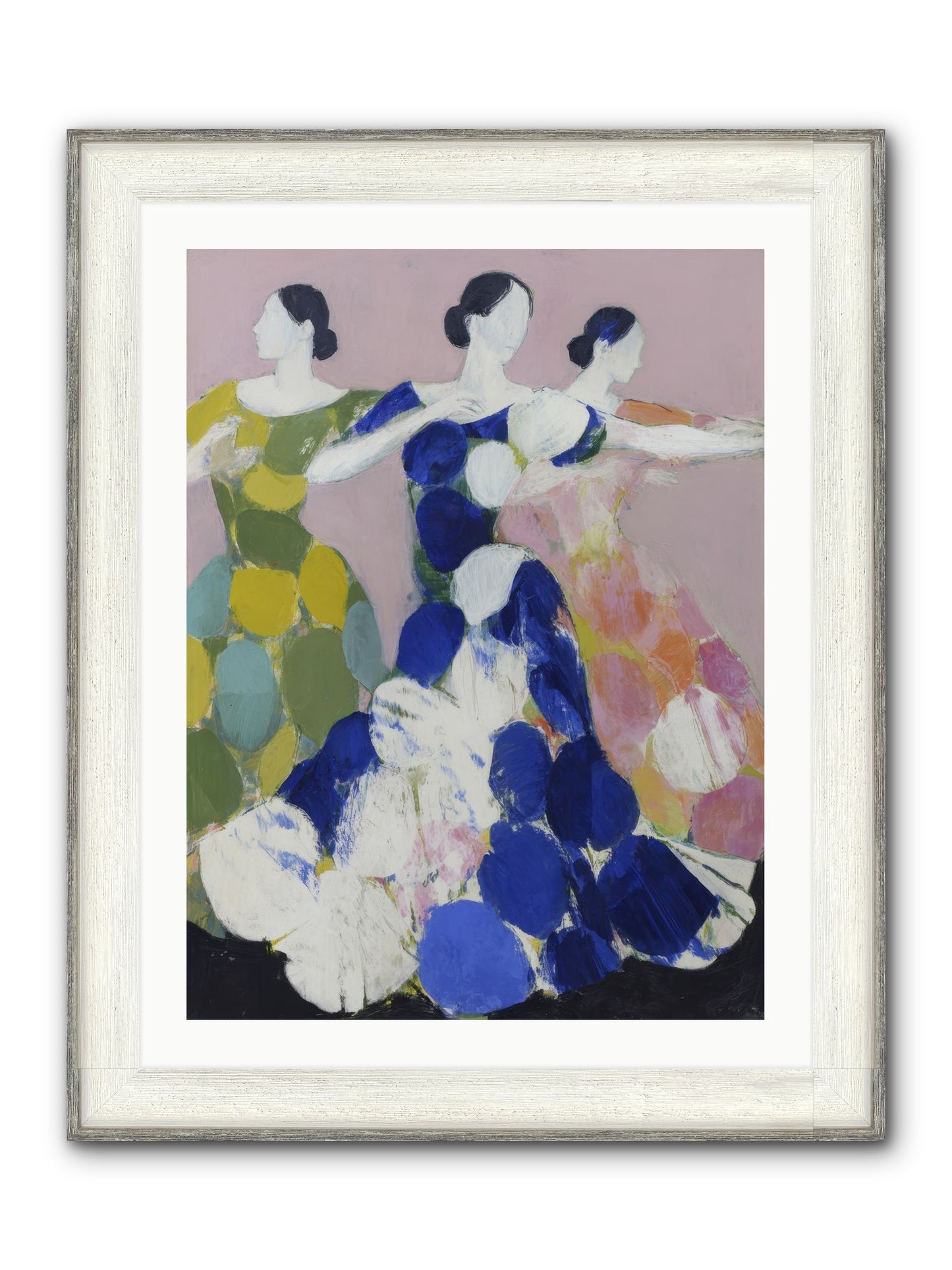 Translated Framed Print - Driftwood White 24x32