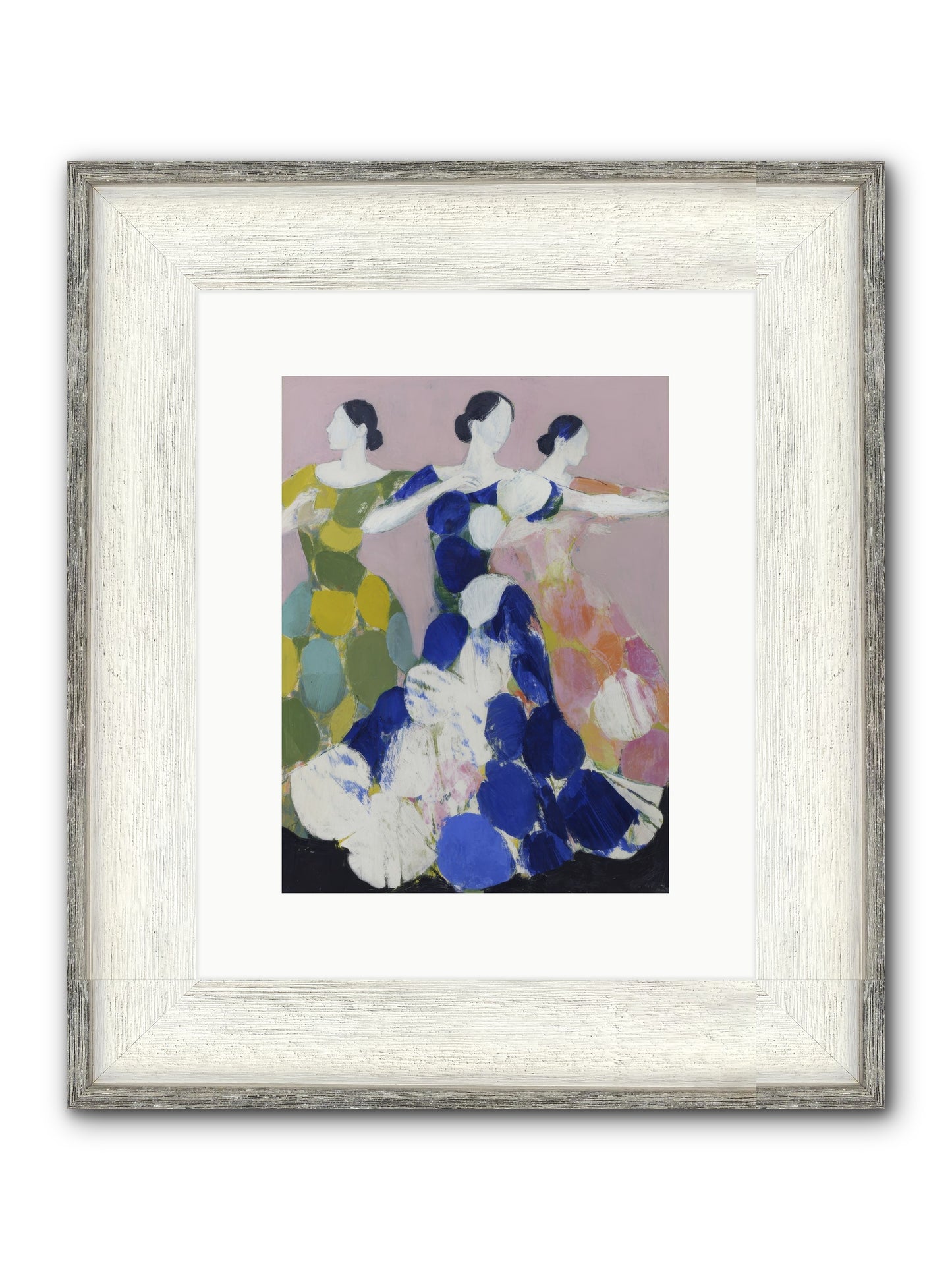 Translated Framed Print - Driftwood White 9x12
