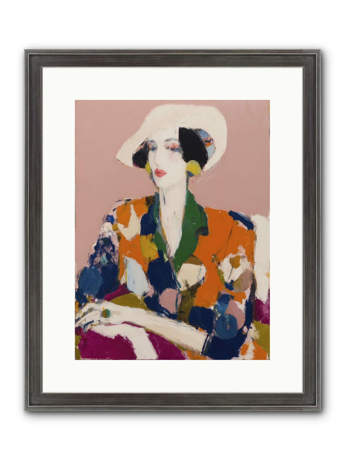 Traveler Between Seasons Framed Print - Slimwoods Black/Silver 12x16