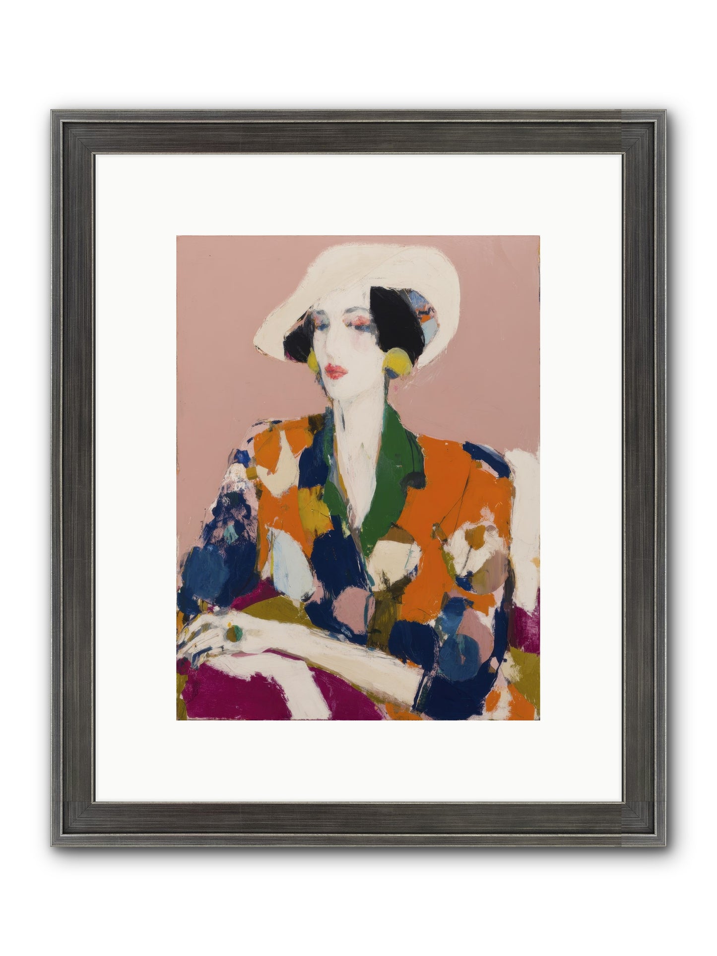 Traveler Between Seasons Framed Print - Slimwoods Black/Silver 9x12