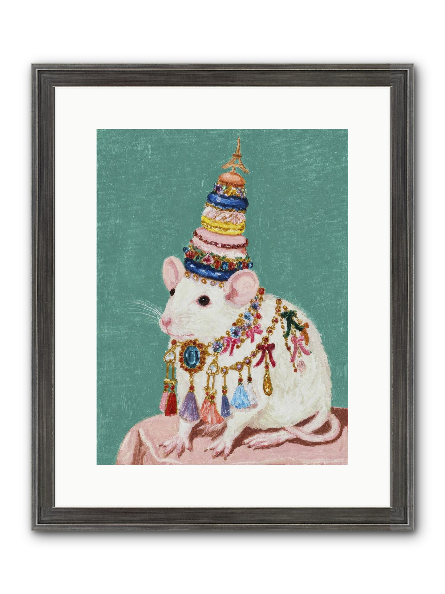 Treasure Most Divine Framed Print - Slimwoods Black/Silver 12x16