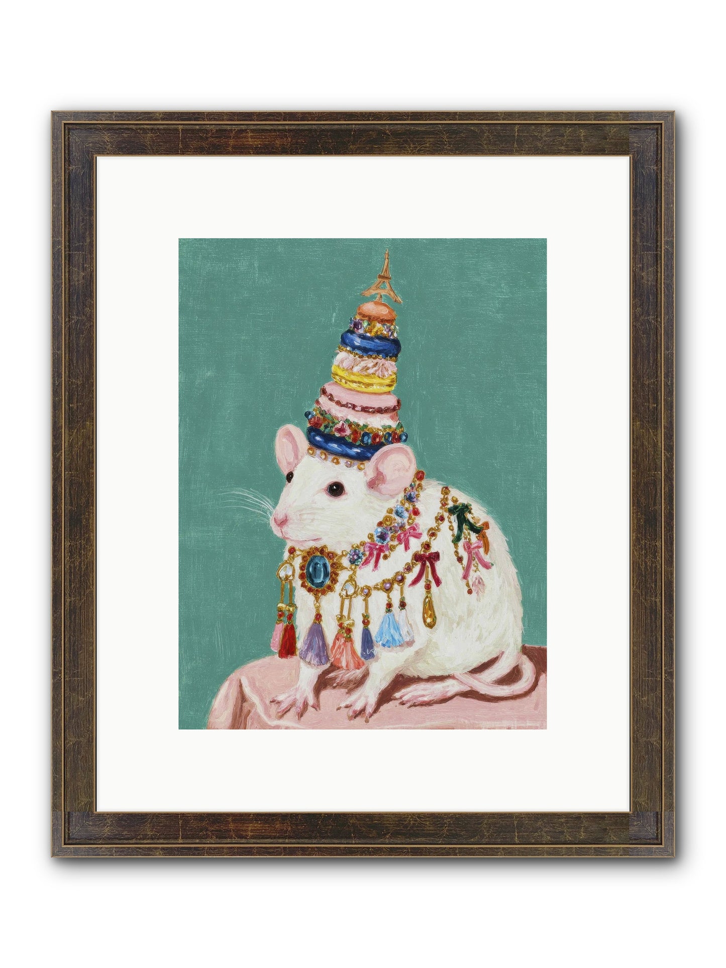Treasure Most Divine Framed Print - Slimwoods Black/Gold 9x12