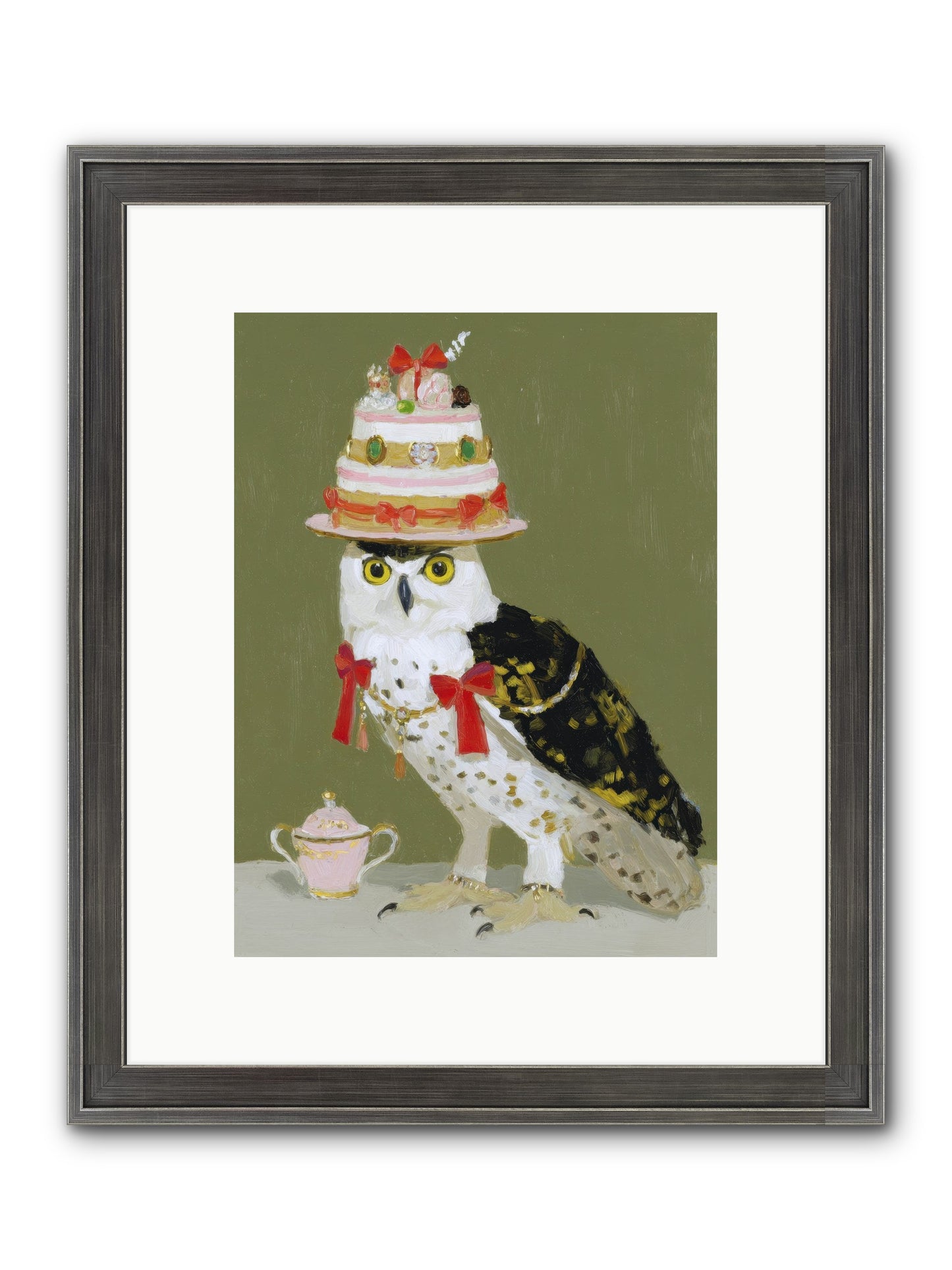 Treasured Whirlwind Framed Print - Slimwoods Black/Silver 9x12