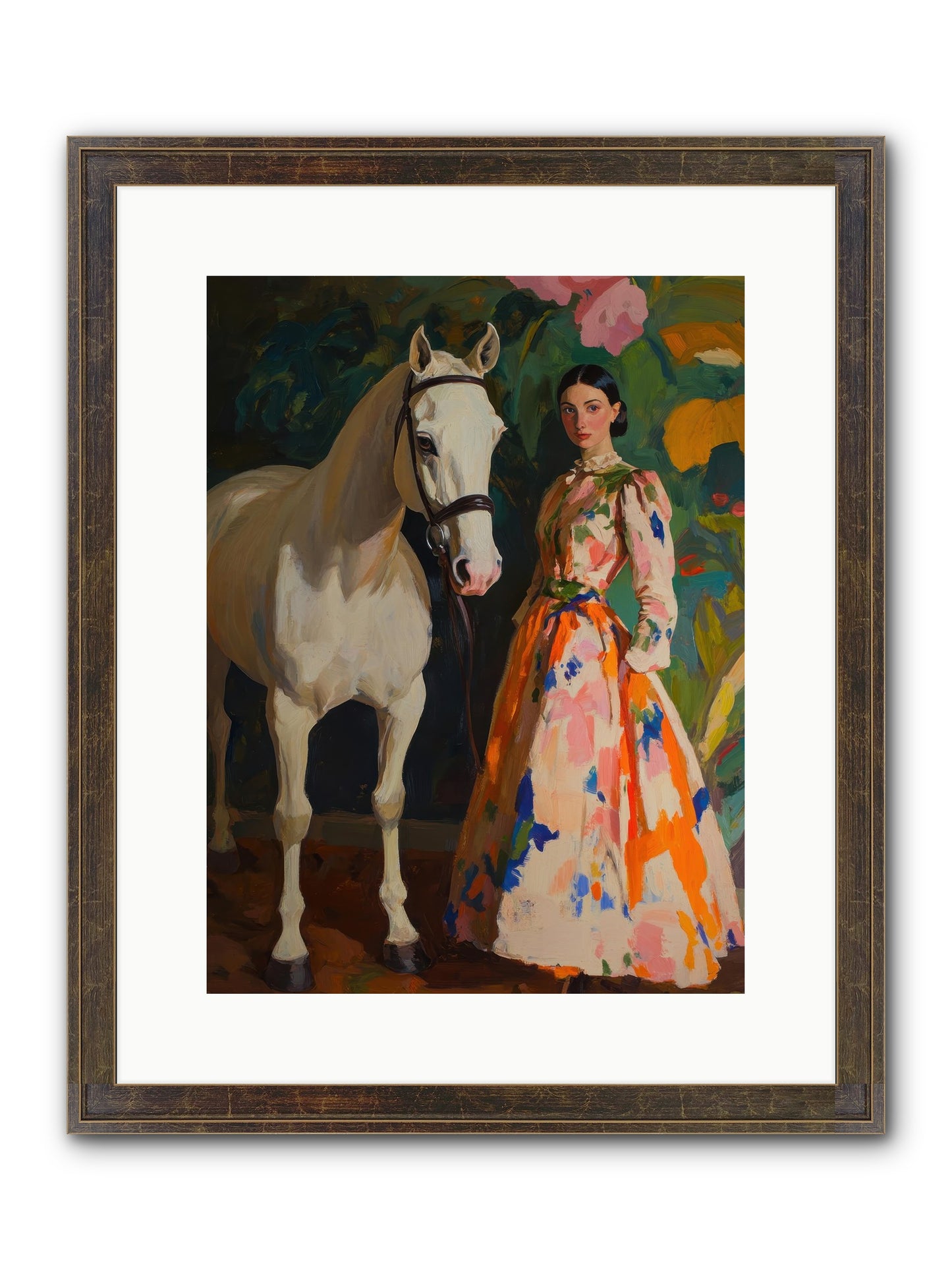 Twilight Champion Framed Print - Slimwoods Black/Gold 12x16