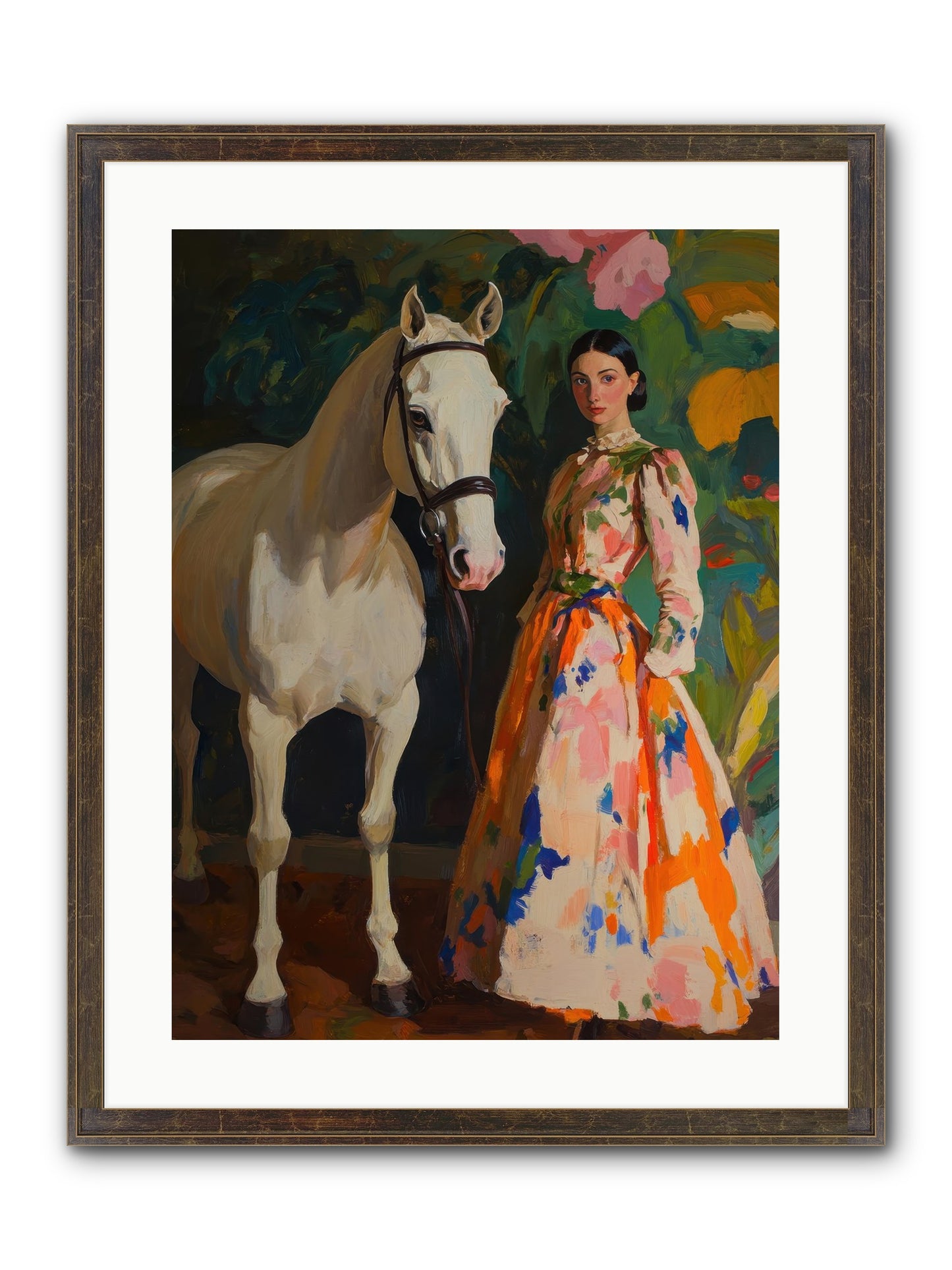 Twilight Champion Framed Print - Slimwoods Black/Gold 18x24