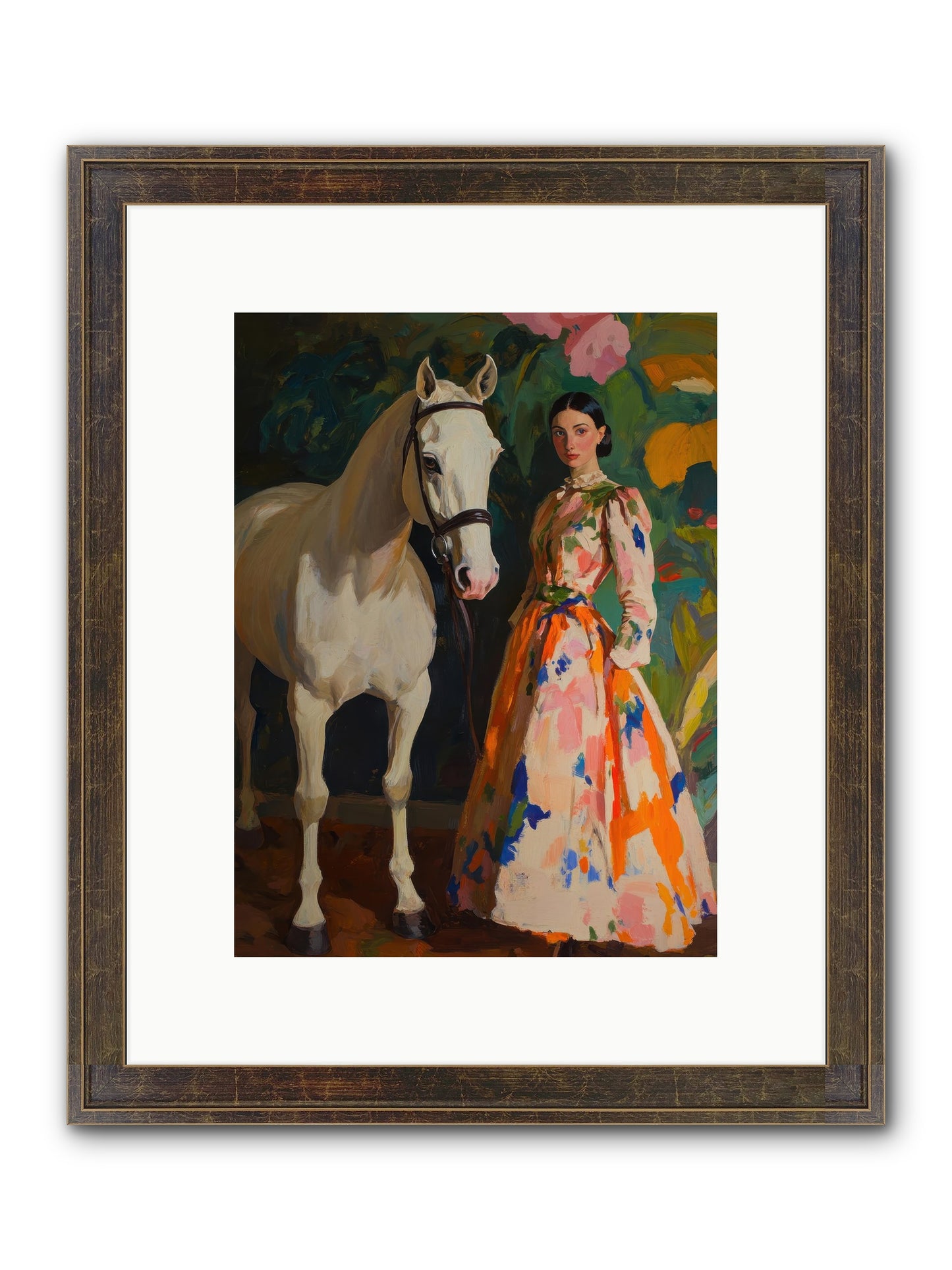 Twilight Champion Framed Print - Slimwoods Black/Gold 9x12
