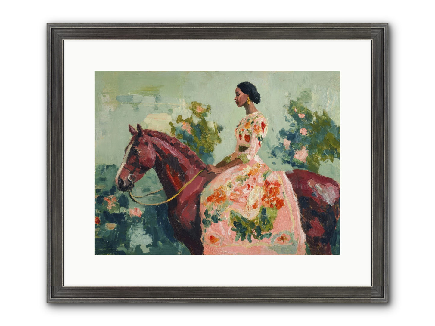 Two Days With My Beloved Framed Print - Slimwoods Black/Silver 16x12