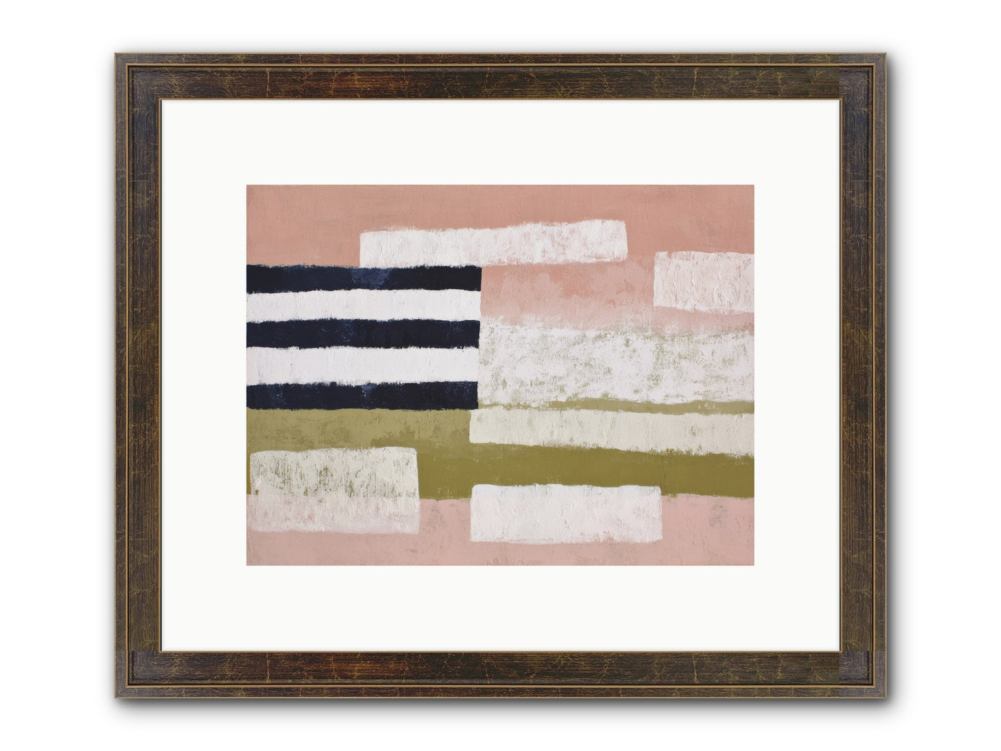 Umberly Framed Print - Slimwoods Black/Gold 12x9