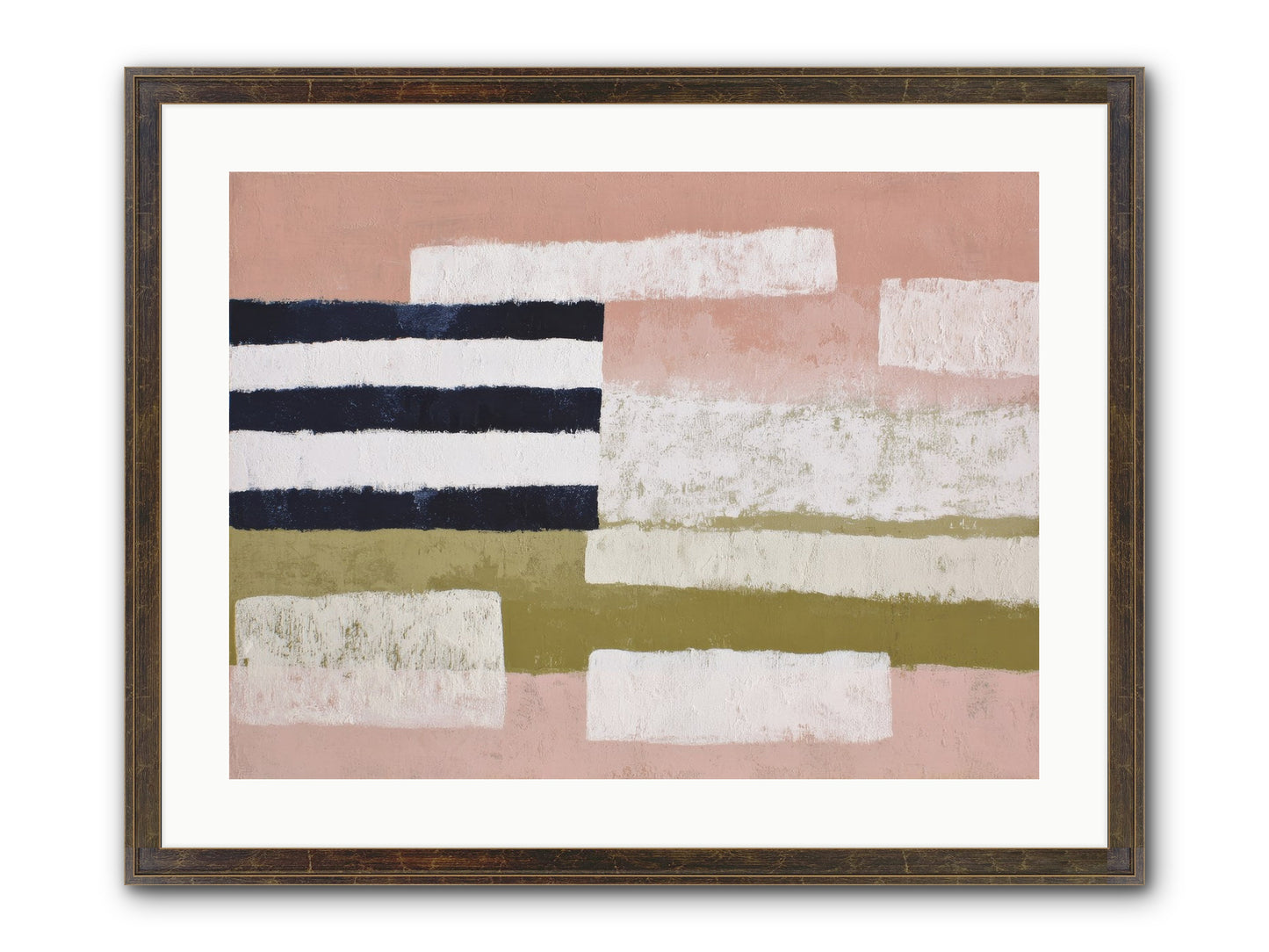 Umberly Framed Print - Slimwoods Black/Gold 24x18