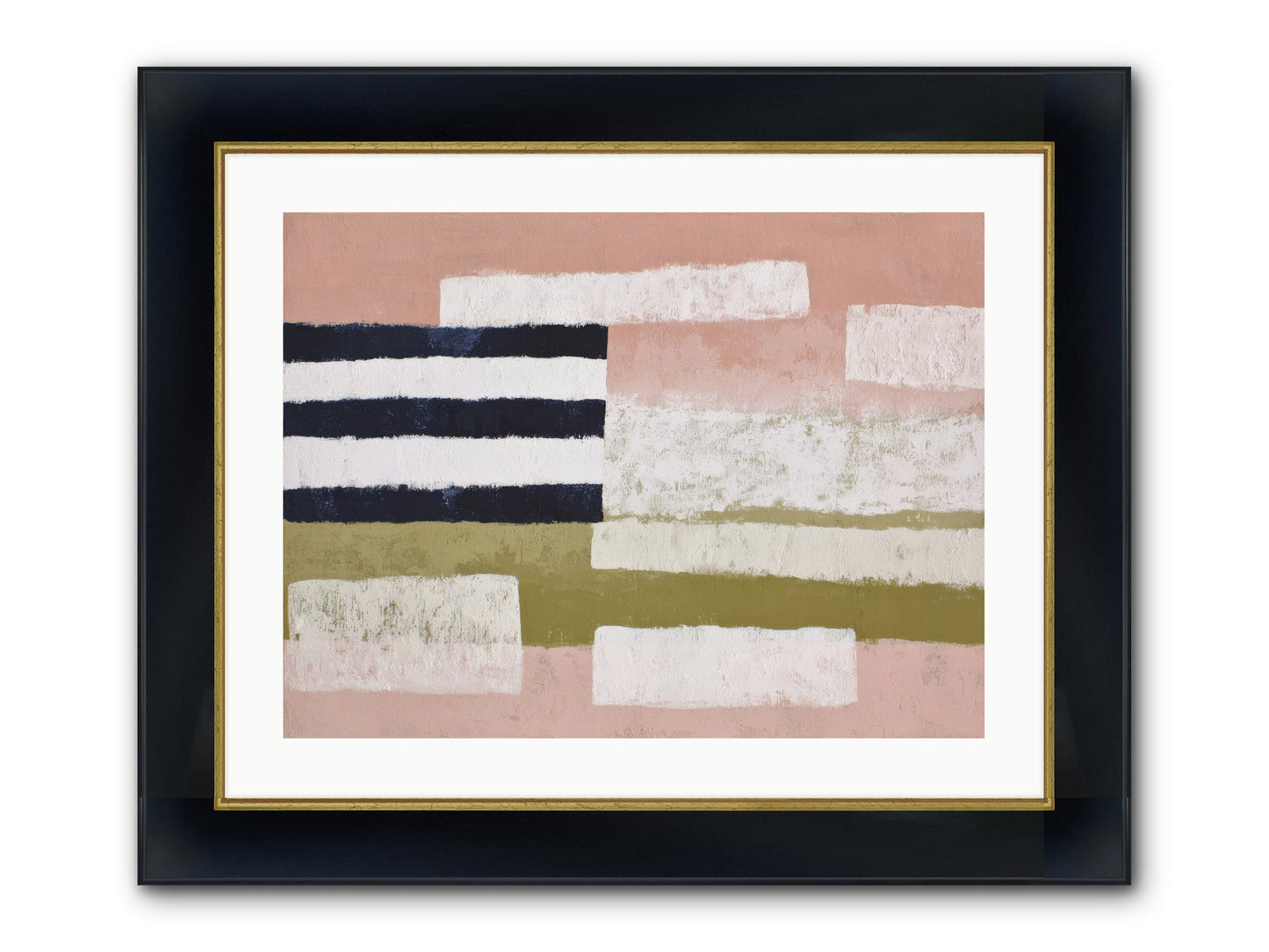 Umberly Framed Print - Wide Black w/Gold 24x18