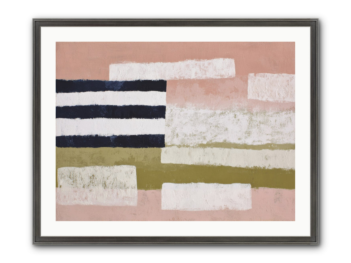 Umberly Framed Print - Slimwoods Black/Silver 32x24