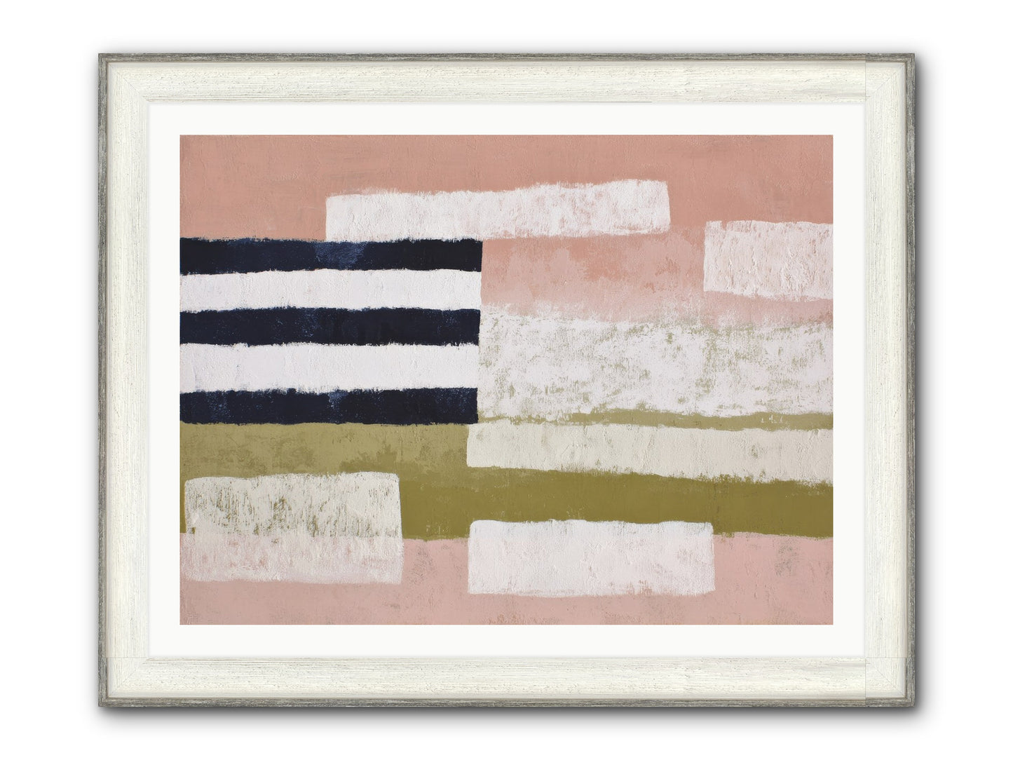 Umberly Framed Print - Driftwood White 40x30