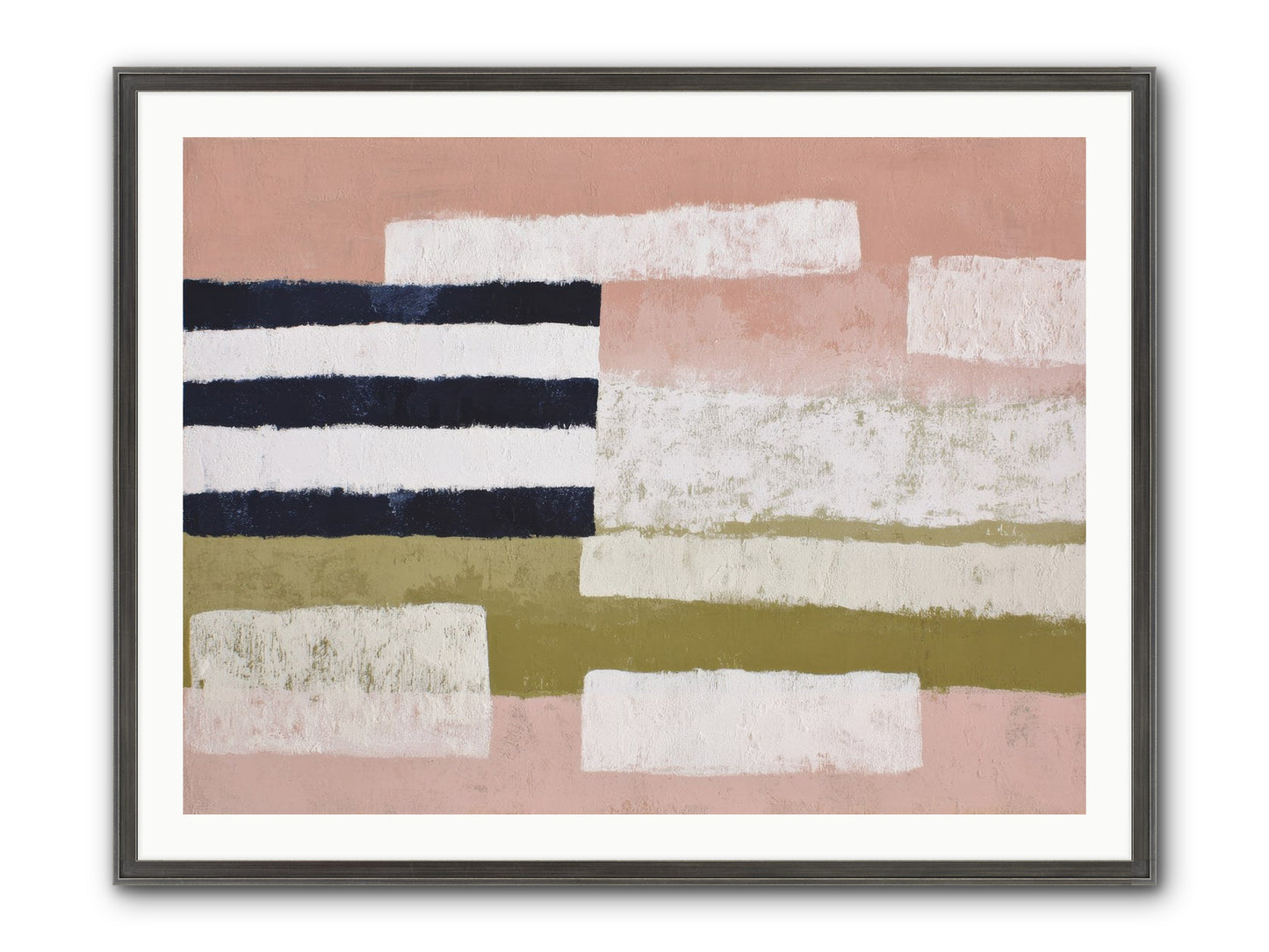 Umberly Framed Print - Slimwoods Black/Silver 40x30