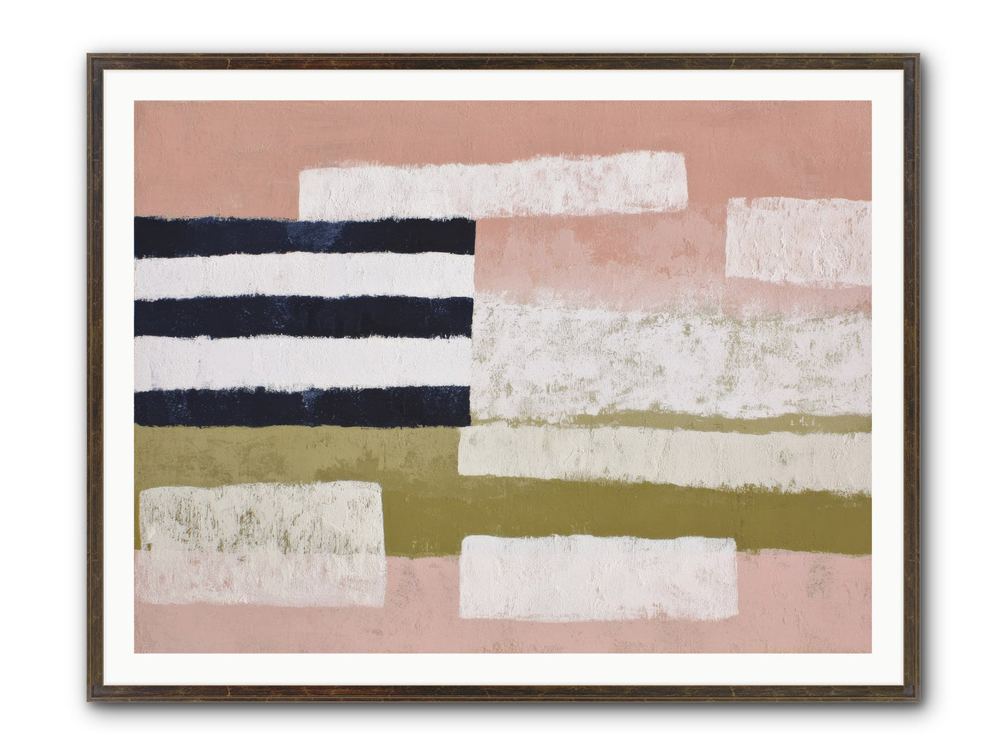 Umberly Framed Print - Slimwoods Black/Gold 48x36