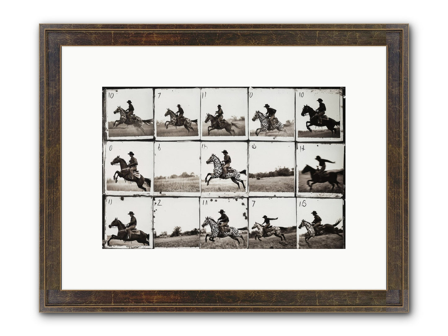 Unbridled Spirit Framed Print - Slimwoods Black/Gold 12x8