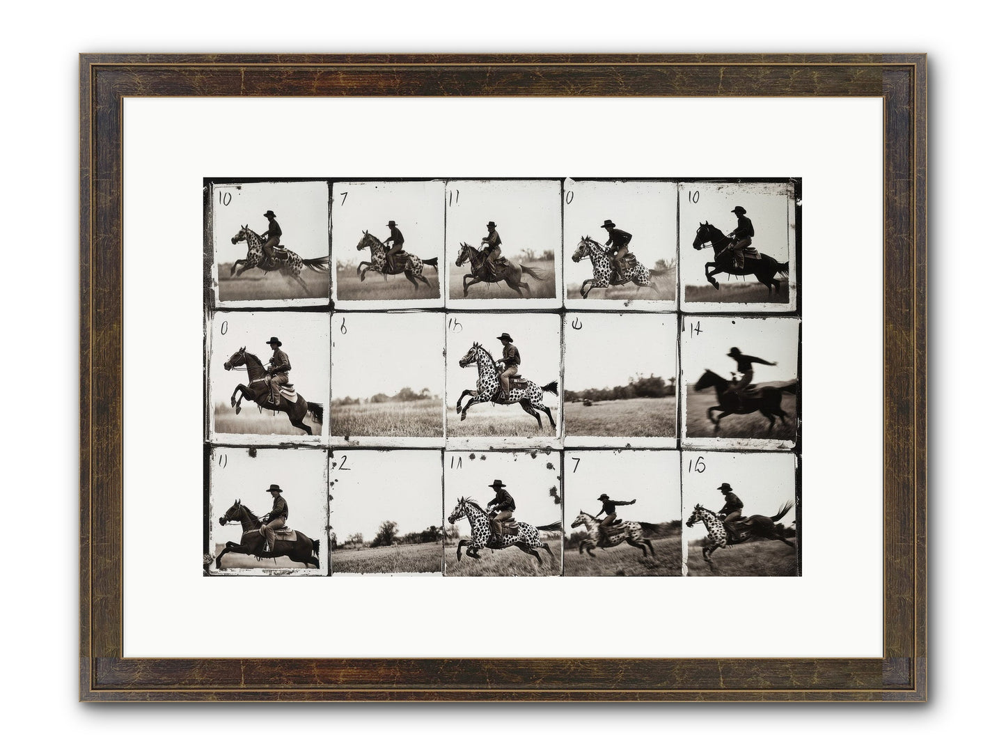 Unbridled Spirit Framed Print - Slimwoods Black/Gold 15x10