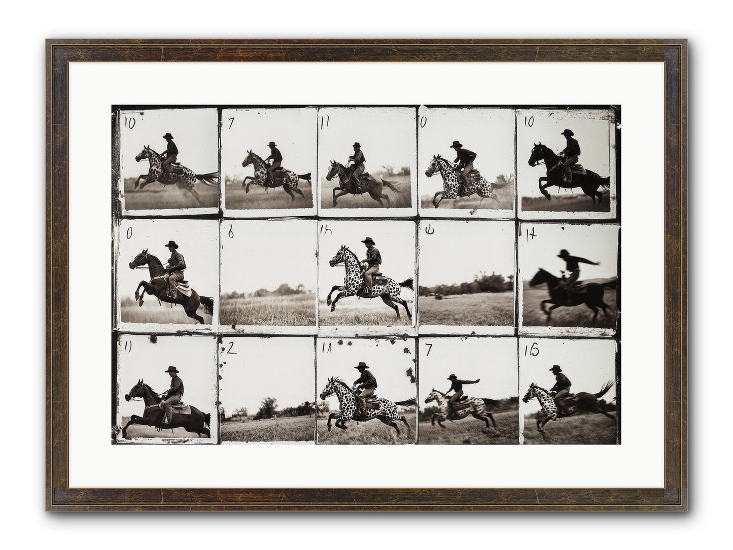 Unbridled Spirit Framed Print - Slimwoods Black/Gold 24x16