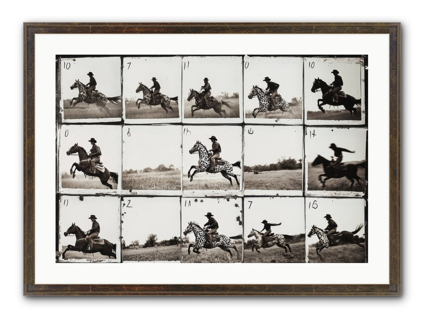 Unbridled Spirit Framed Print - Slimwoods Black/Gold 30x20