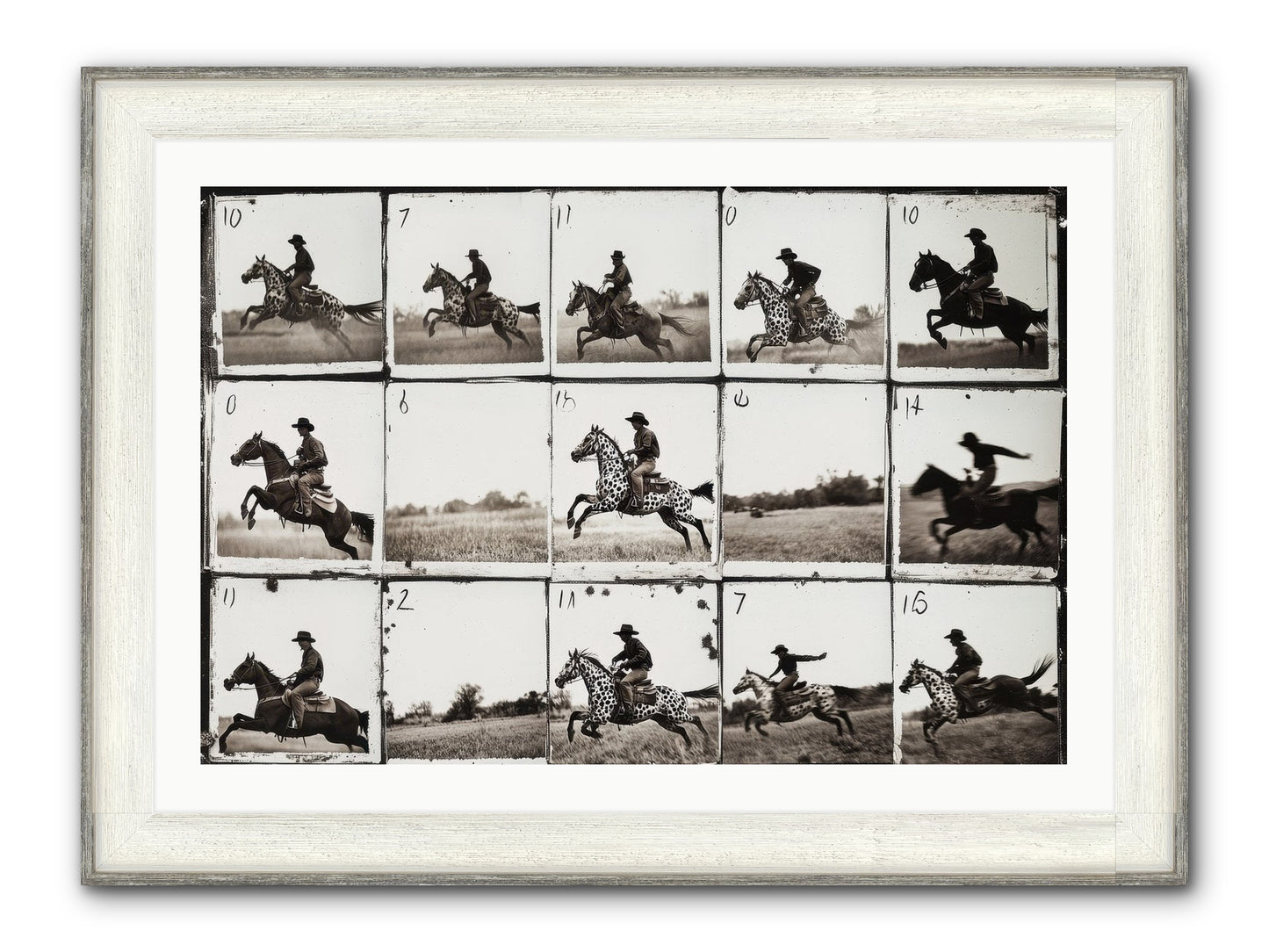Unbridled Spirit Framed Print - Driftwood White 36x24