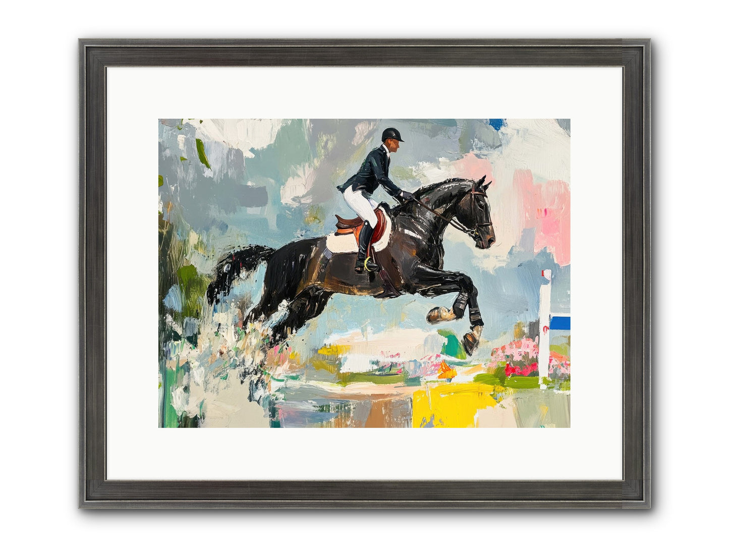Unstoppable Glory Framed Print - Slimwoods Black/Silver 16x12