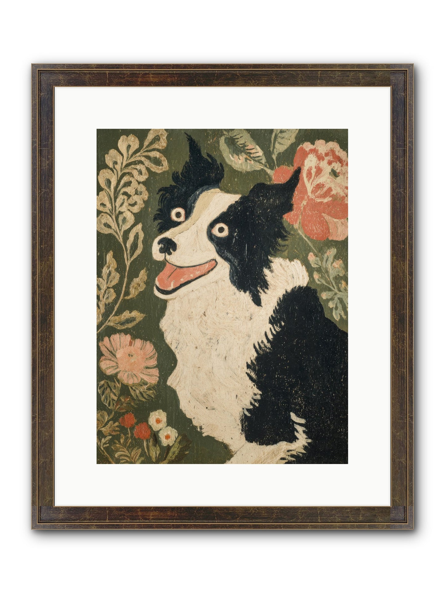 Unstoppable Happiness Framed Print - Slimwoods Black/Gold 12x16