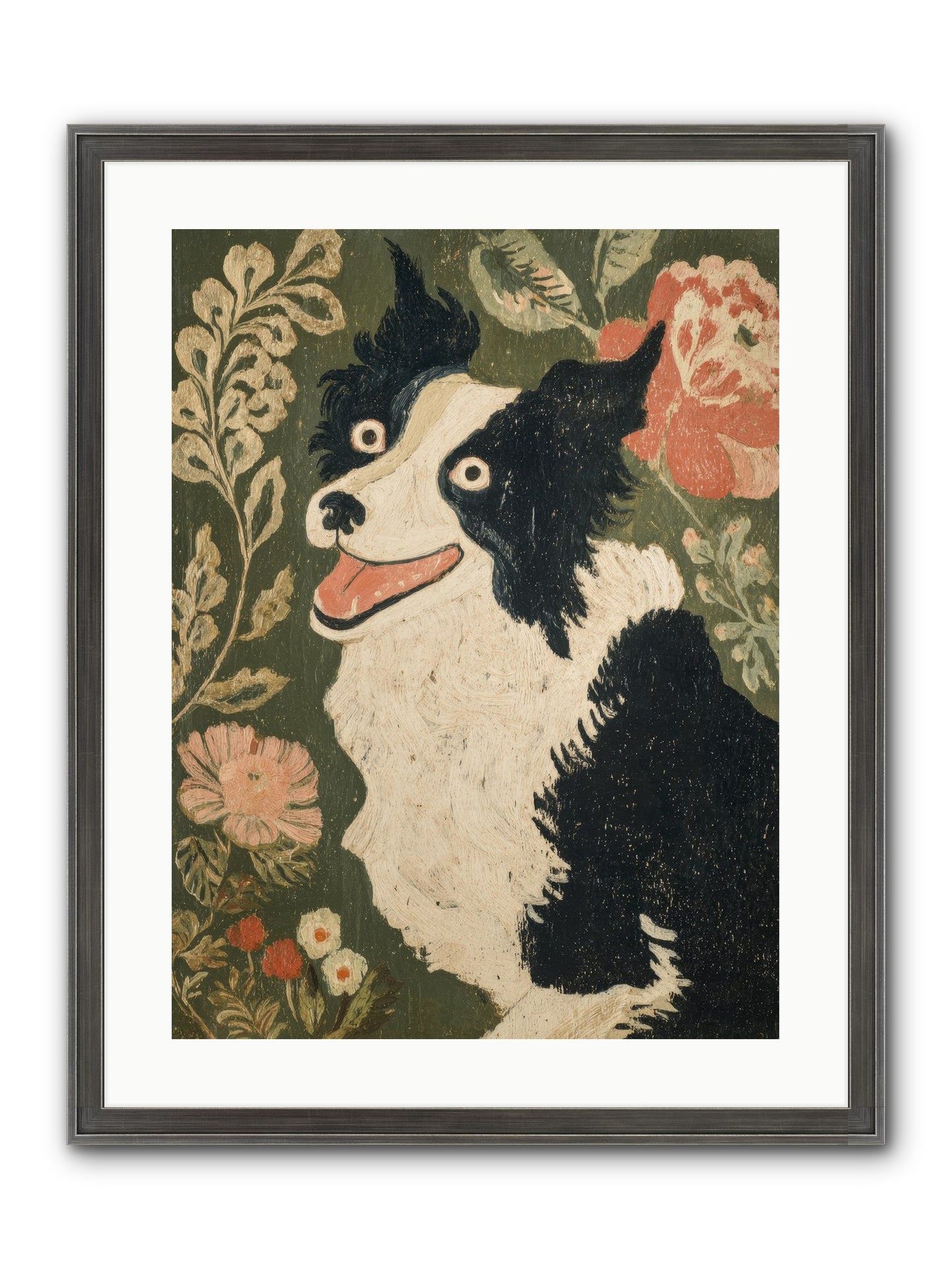 Unstoppable Happiness Framed Print - Slimwoods Black/Silver 18x24