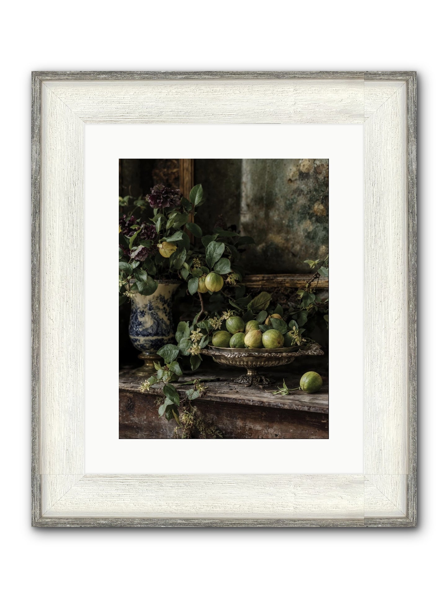 Untamed Framed Print - Driftwood White 12x16