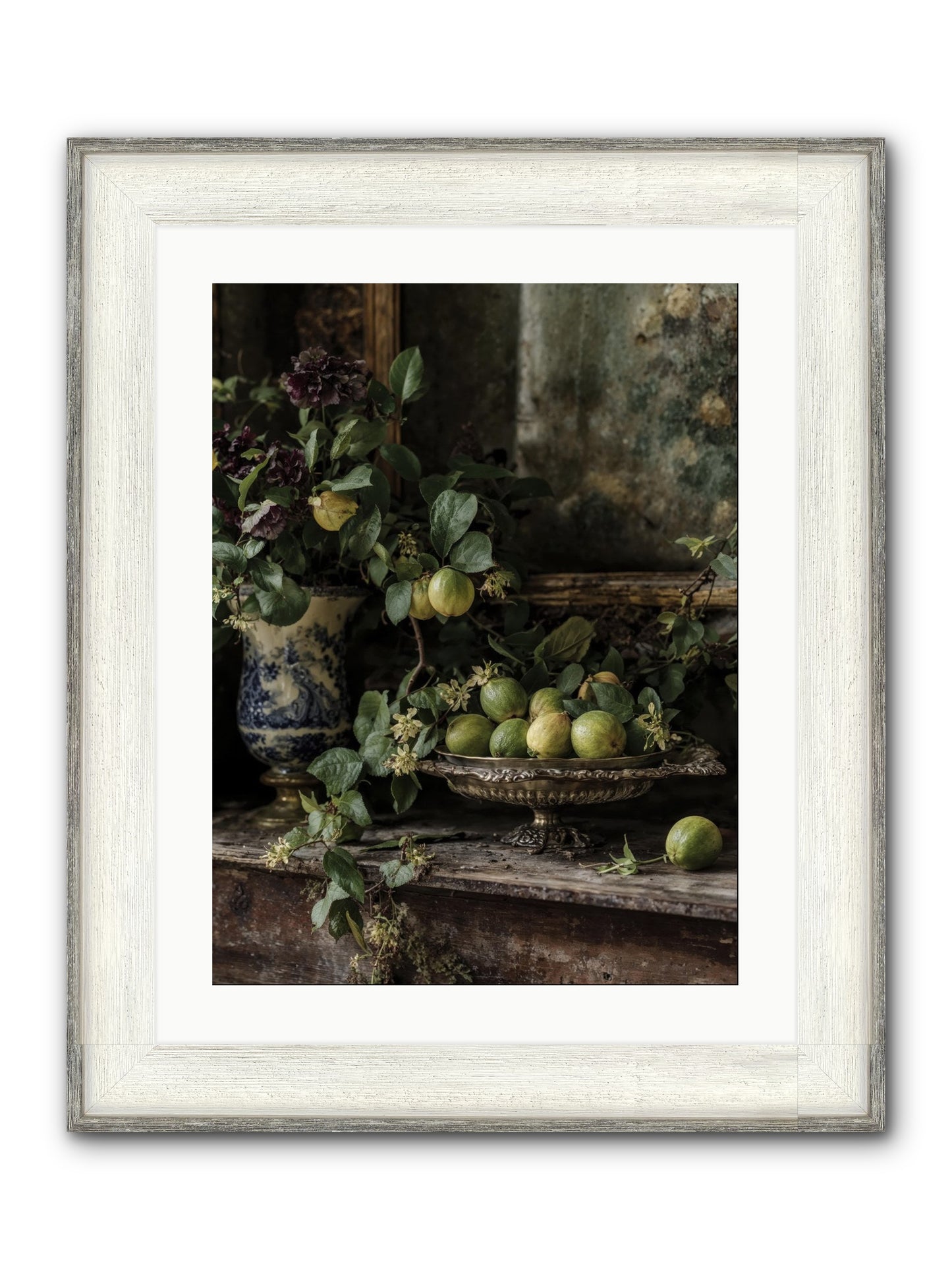 Untamed Framed Print - Driftwood White 18x24