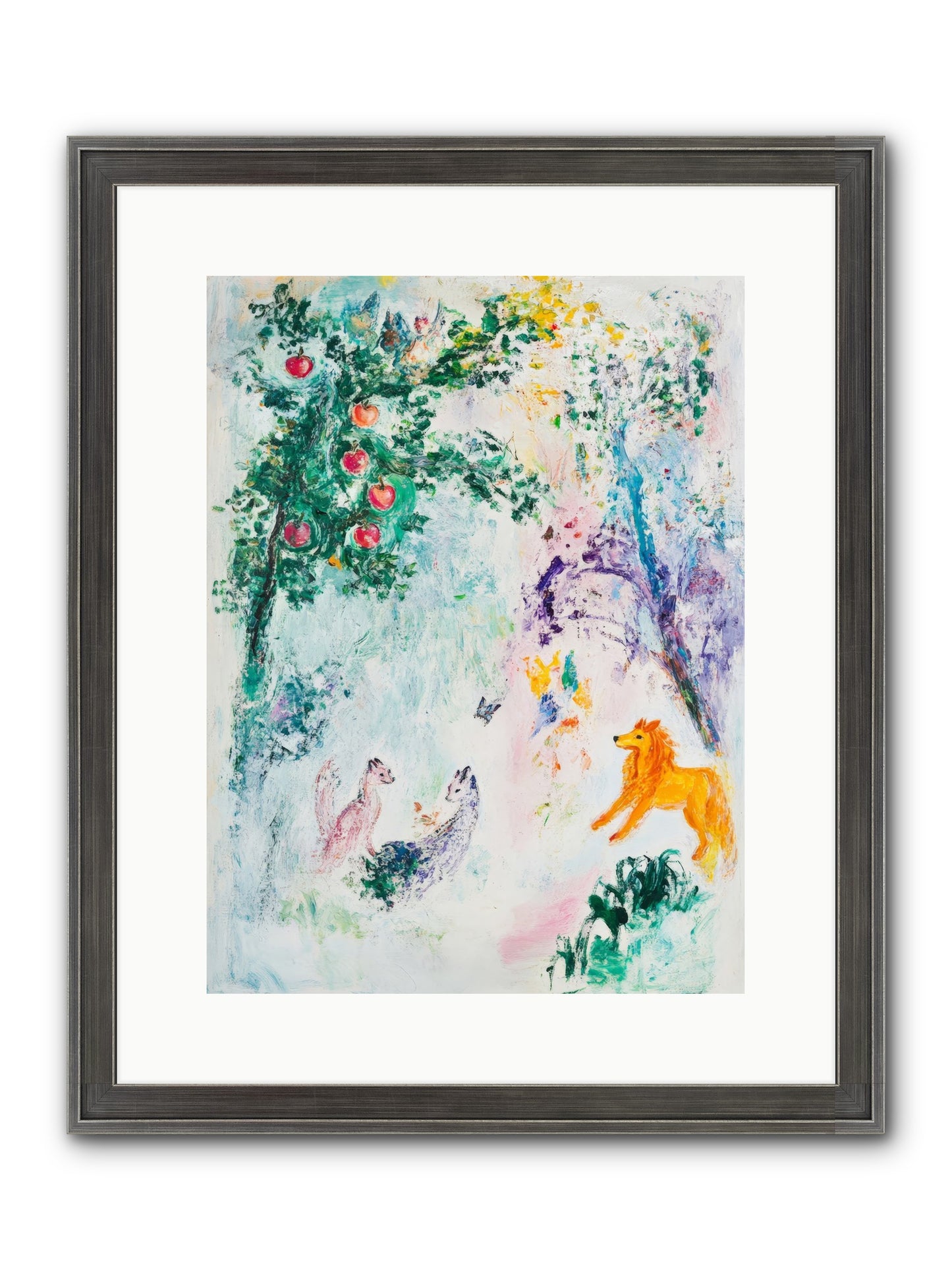 Until Magic Found Home Framed Print - Slimwoods Black/Silver 12x16