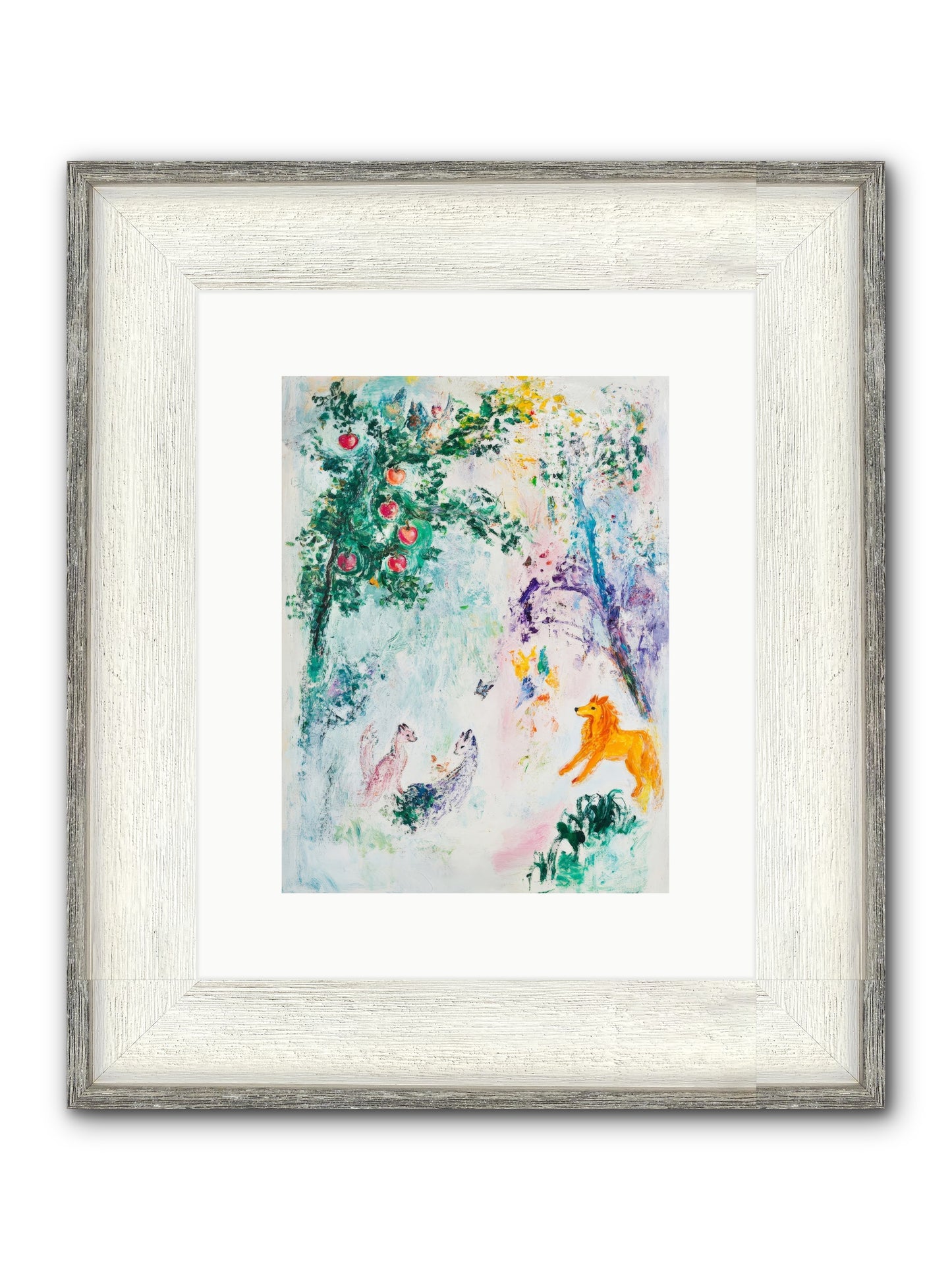 Until Magic Found Home Framed Print - Driftwood White 9x12