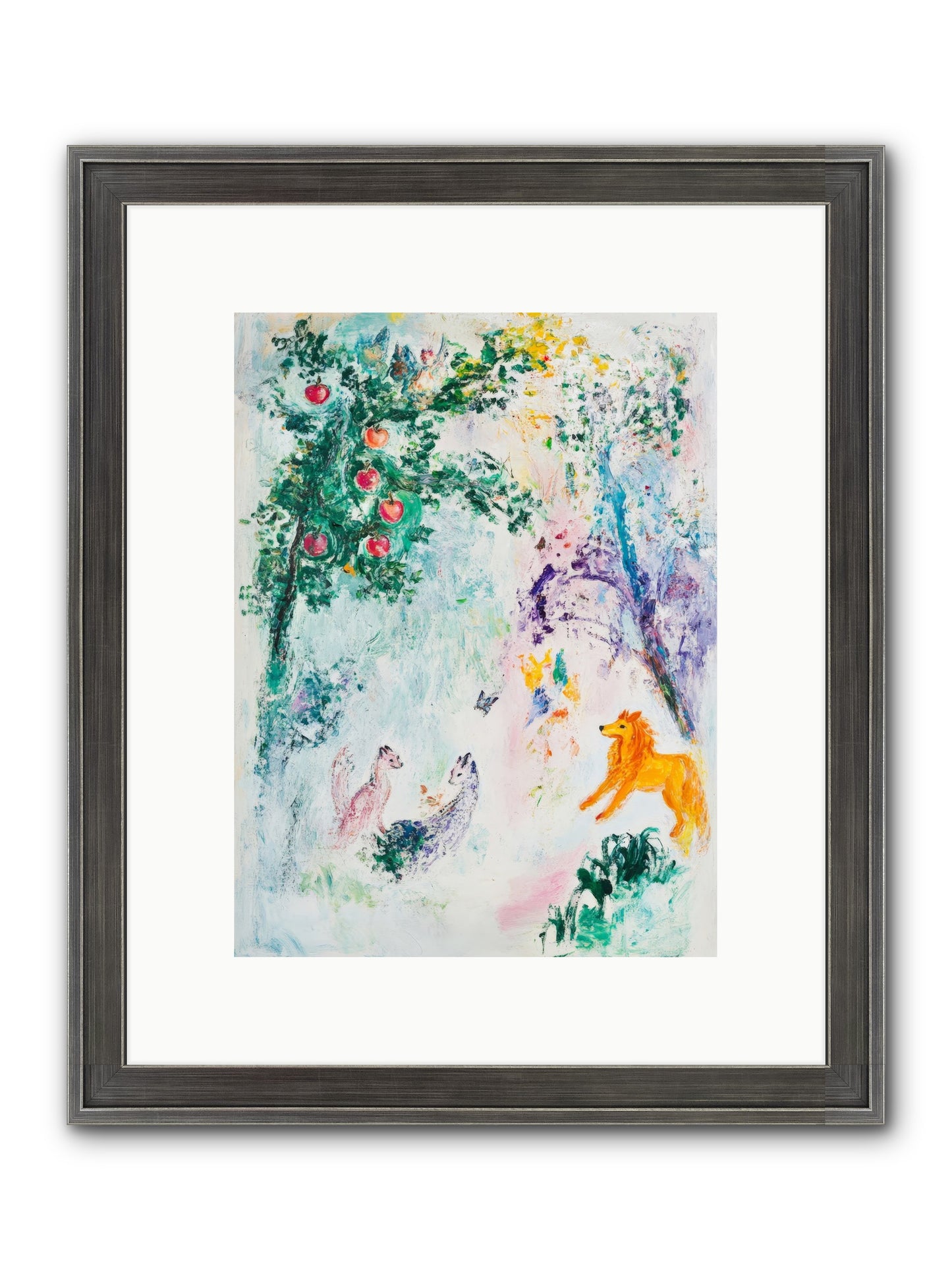 Until Magic Found Home Framed Print - Slimwoods Black/Silver 9x12