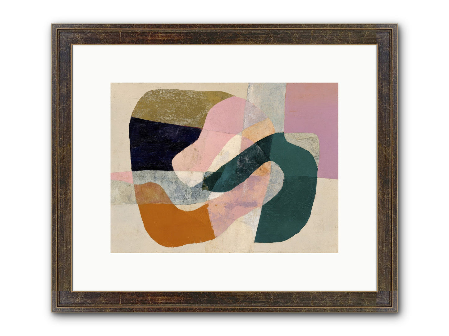 Urban Dusk Framed Print - Slimwoods Black/Gold 12x9
