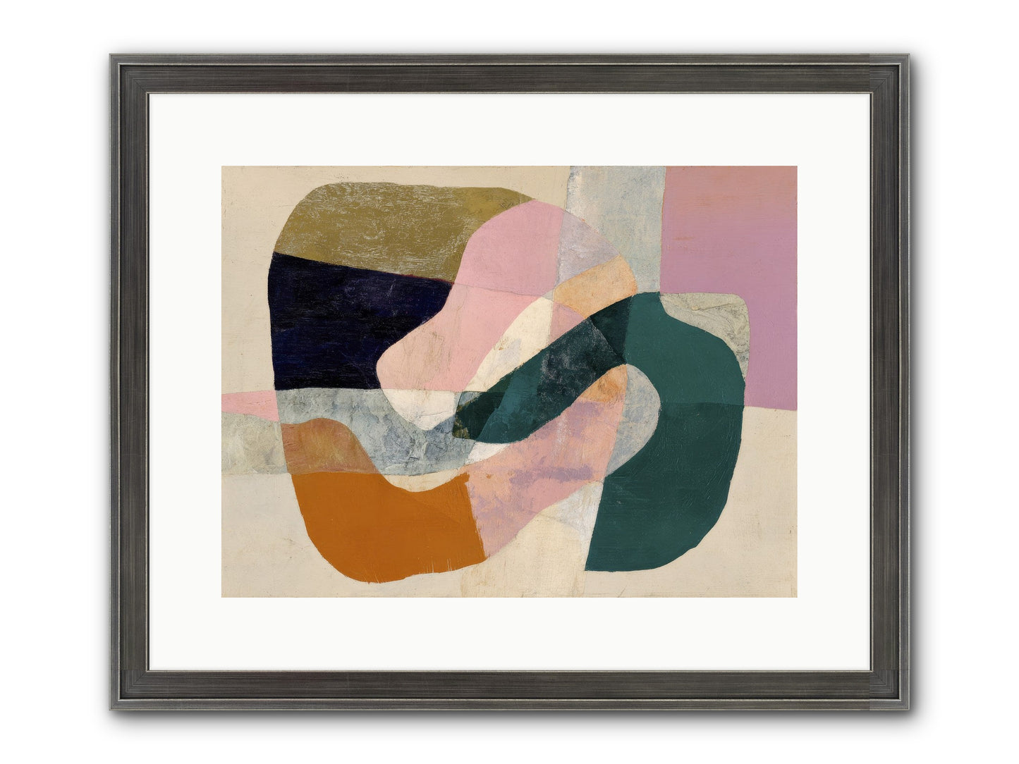 Urban Dusk Framed Print - Slimwoods Black/Silver 16x12