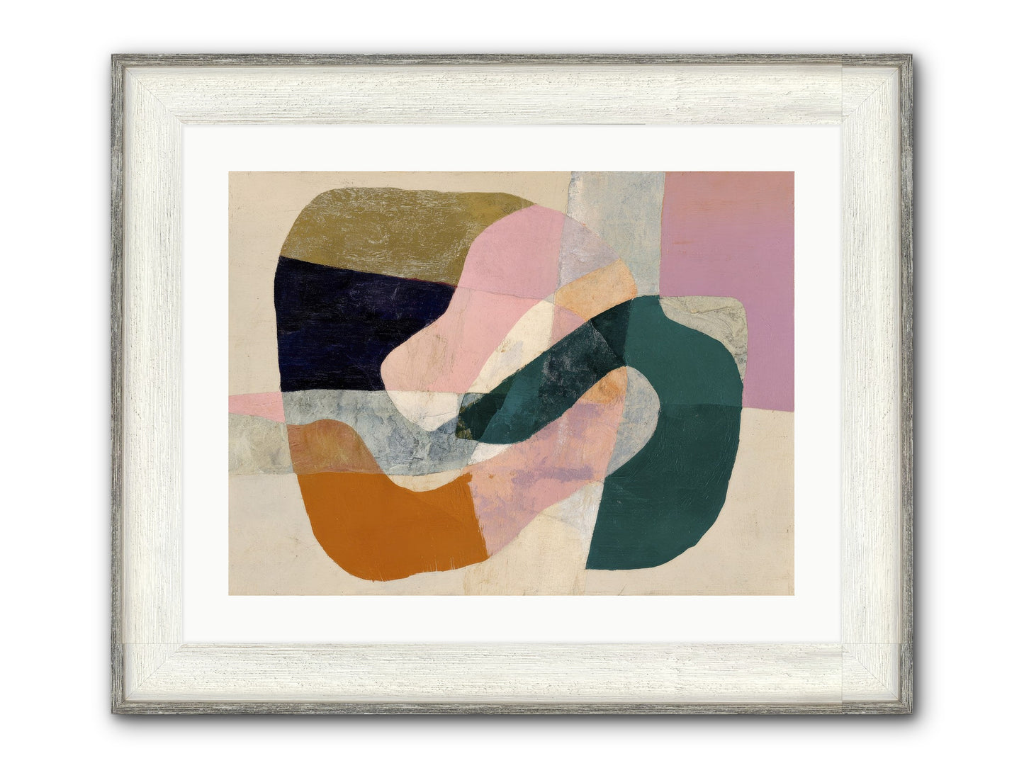 Urban Dusk Framed Print - Driftwood White 24x18