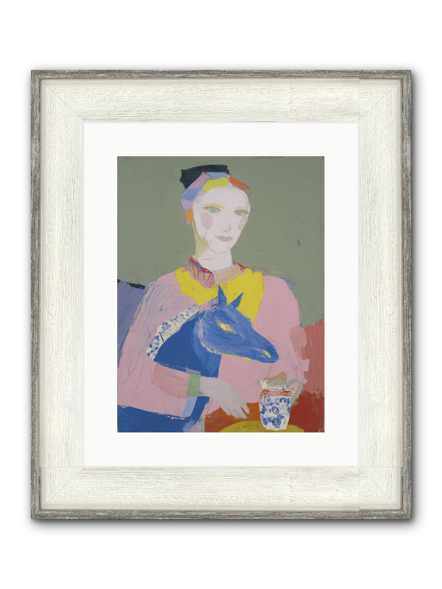 Vagabond Allure Framed Print - Driftwood White 12x16