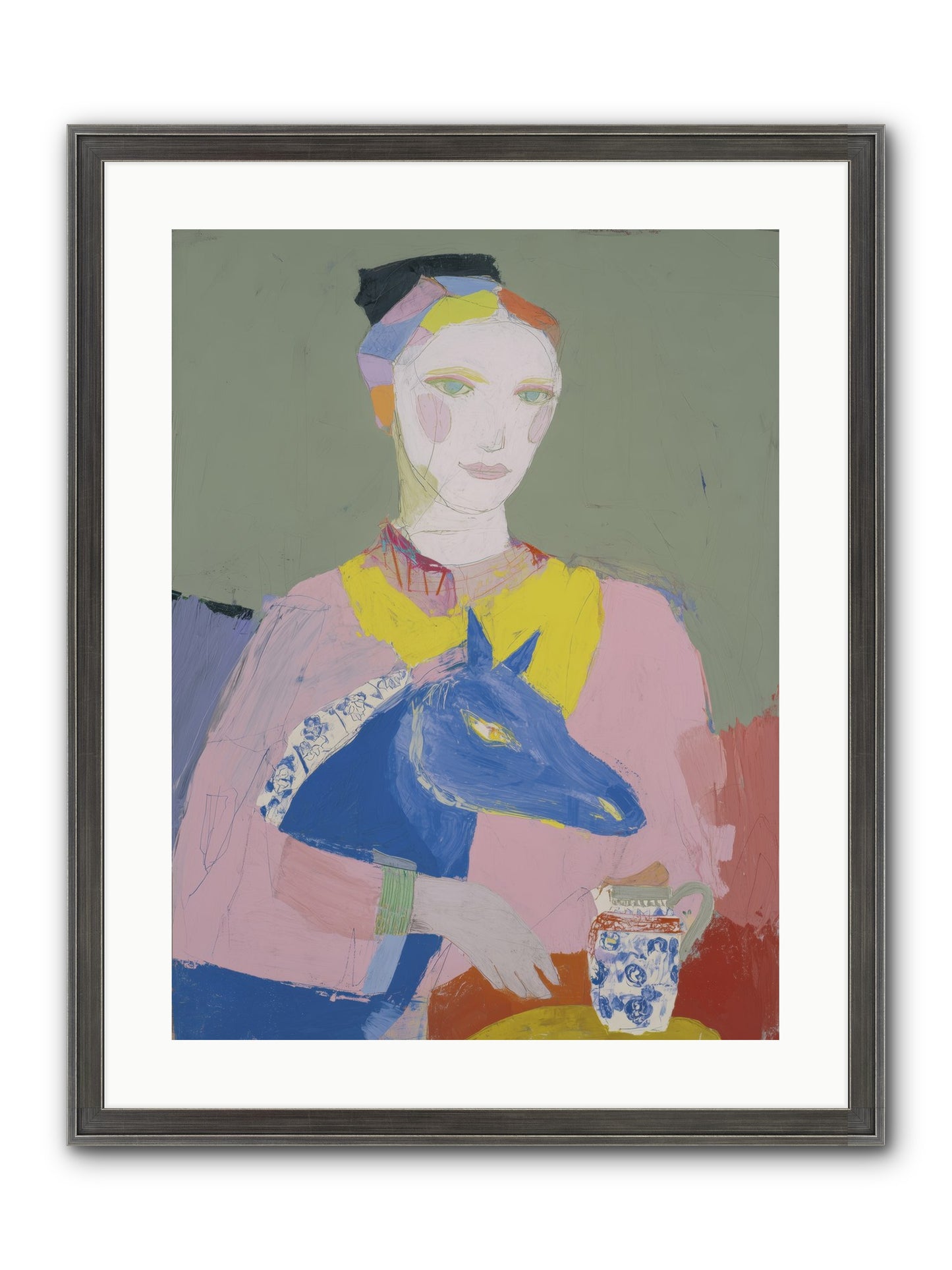 Vagabond Allure Framed Print - Slimwoods Black/Silver 18x24