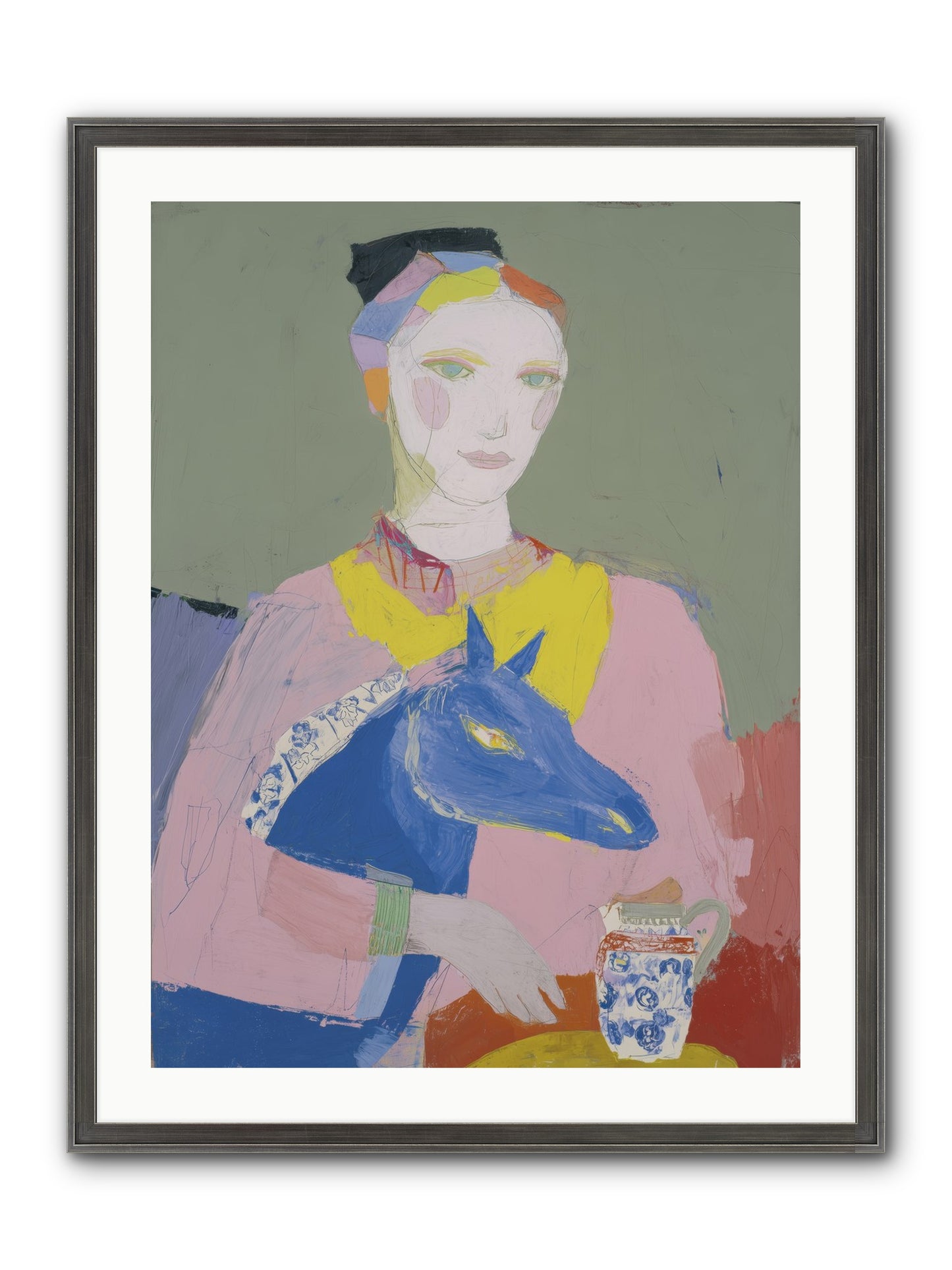 Vagabond Allure Framed Print - Slimwoods Black/Silver 24x32