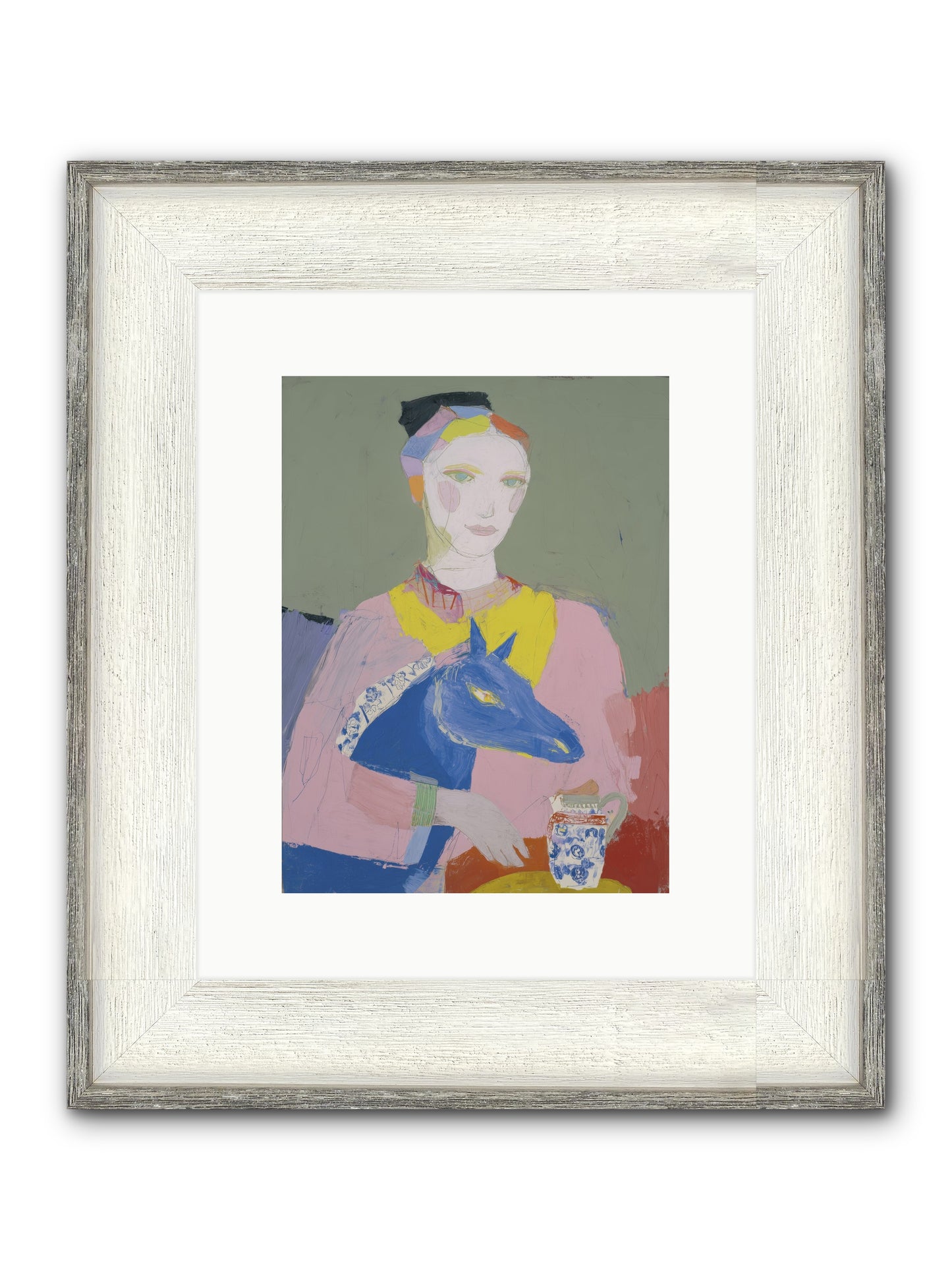 Vagabond Allure Framed Print - Driftwood White 9x12