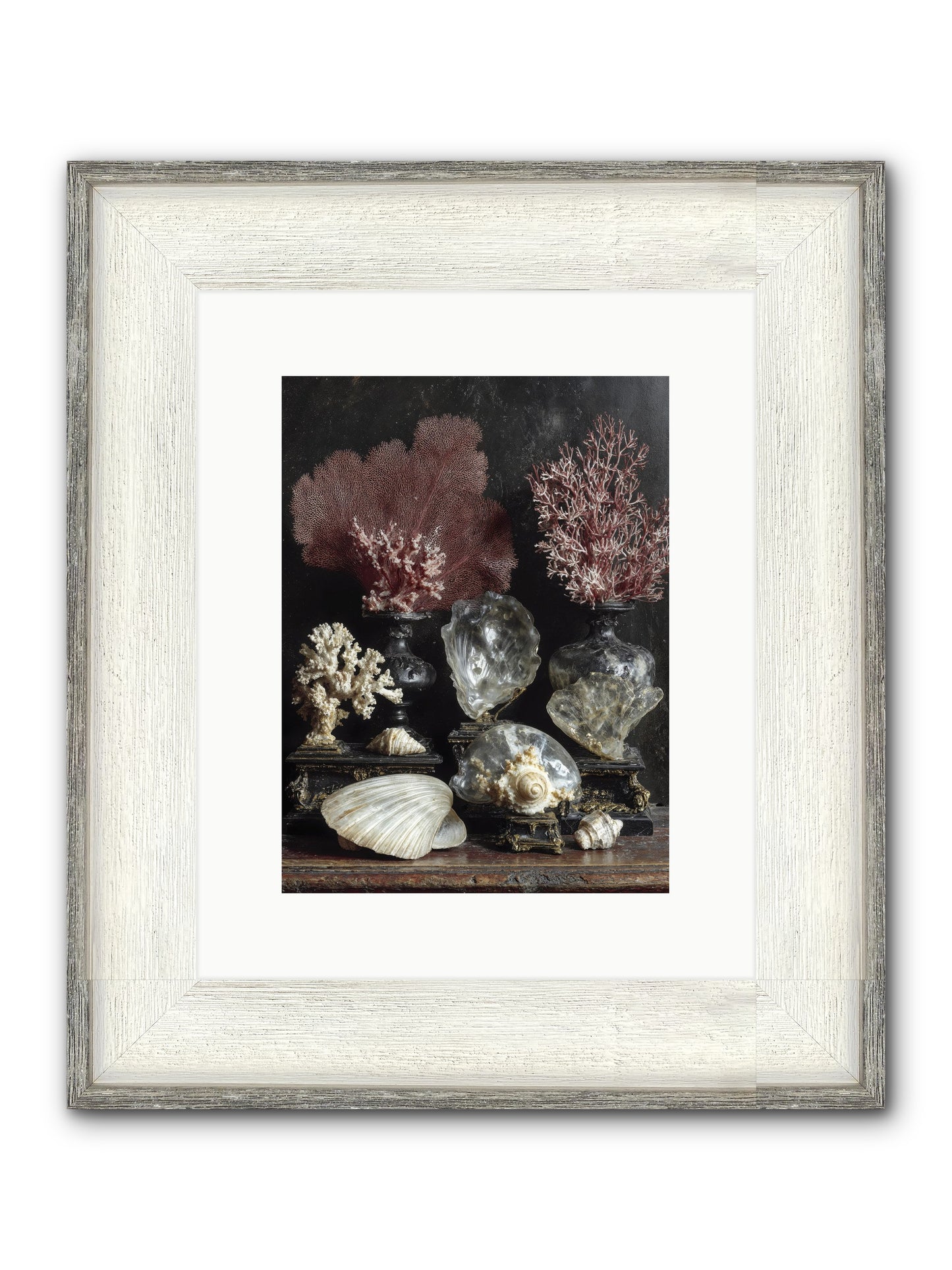 Vault Of Wonders Framed Print - Driftwood White 9x12