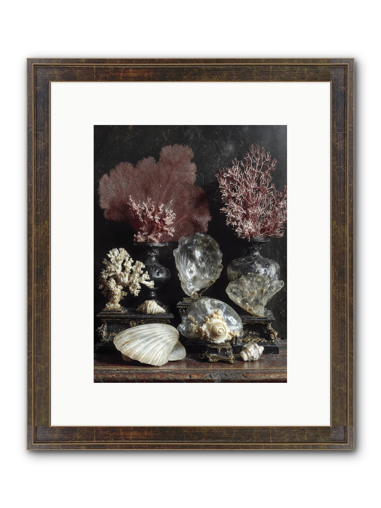 Vault Of Wonders Framed Print - Slimwoods Black/Gold 9x12