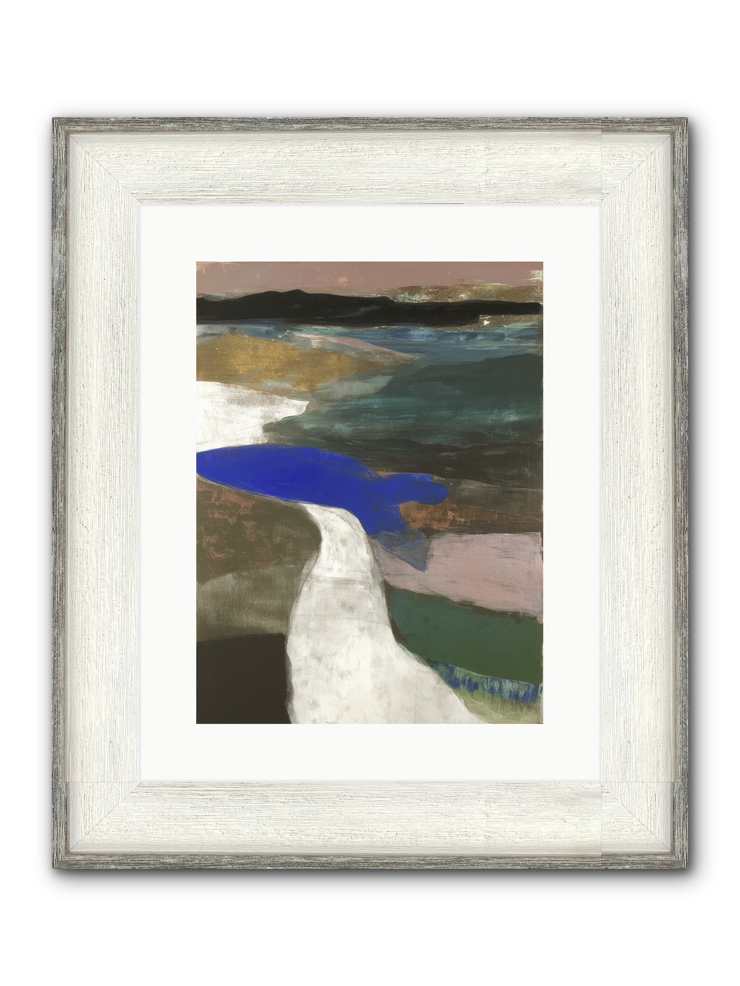 Veil Of Sighs Framed Print - Driftwood White 12x16