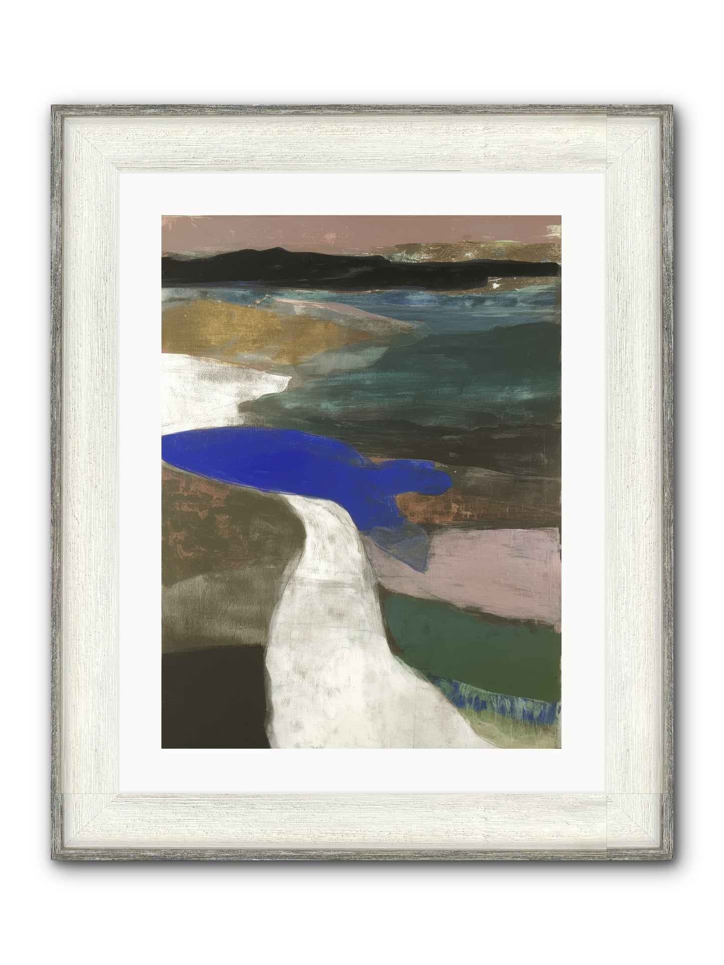 Veil Of Sighs Framed Print - Driftwood White 18x24