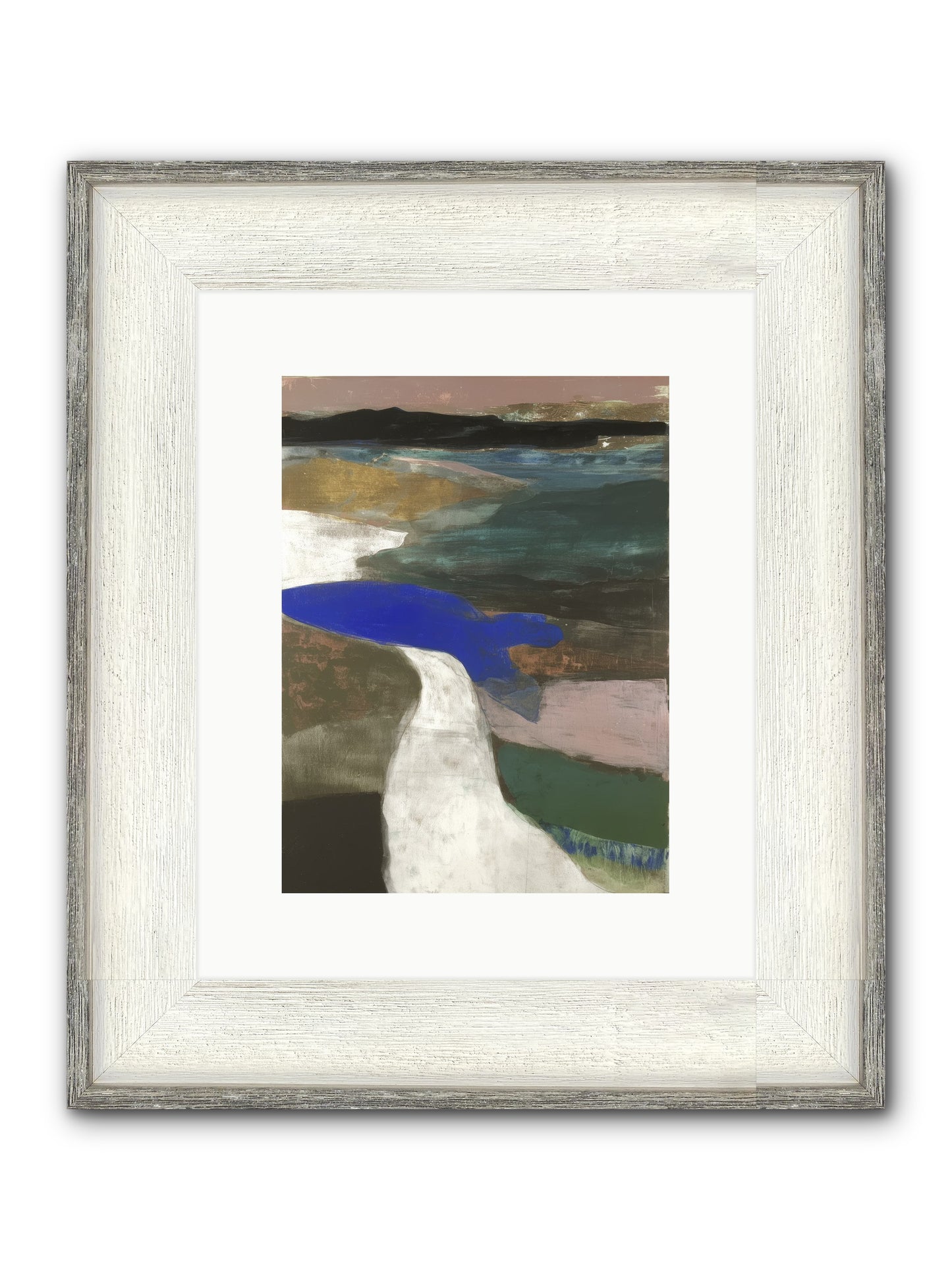 Veil Of Sighs Framed Print - Driftwood White 9x12