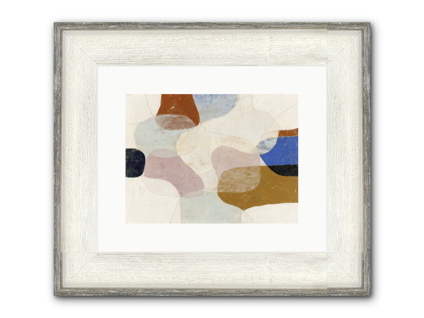 Vellum Framed Print - Driftwood White 12x9